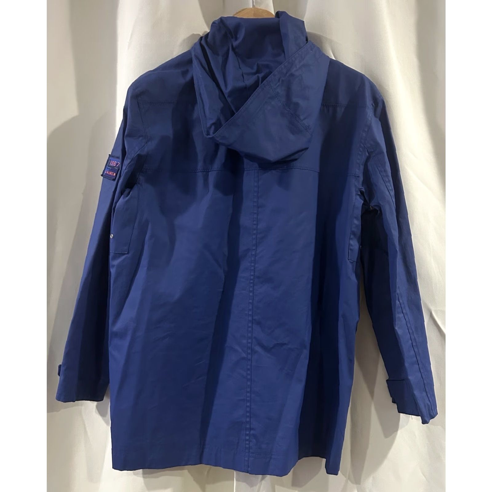 Ralph Lauren VINTAGE Ralph Lauren 1967 Blue Zip Water Resistant Sailing Coat Women Medium Regular Size M / US 6-8 / IT 42-44 - 4 Thumbnail