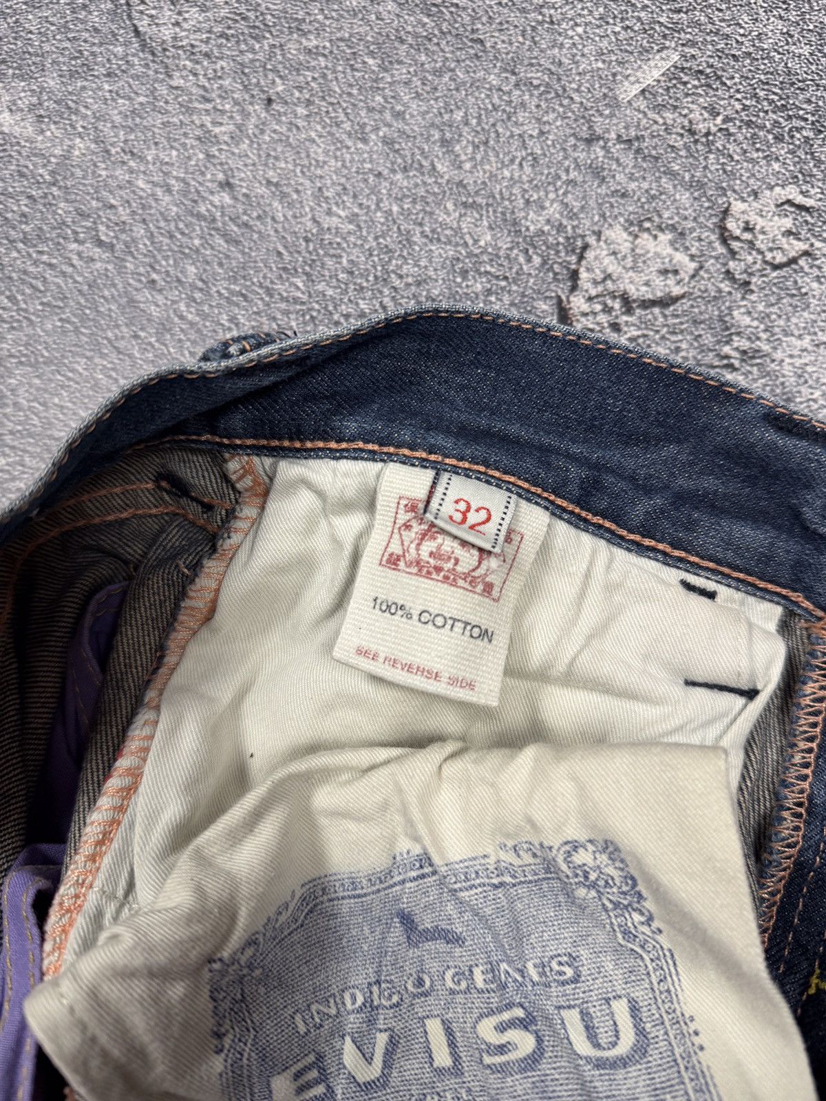 Evisu Rare evisu Pants Denim Very Rare Designer Y2K Japan Size US 32 / EU 48 - 11 Thumbnail