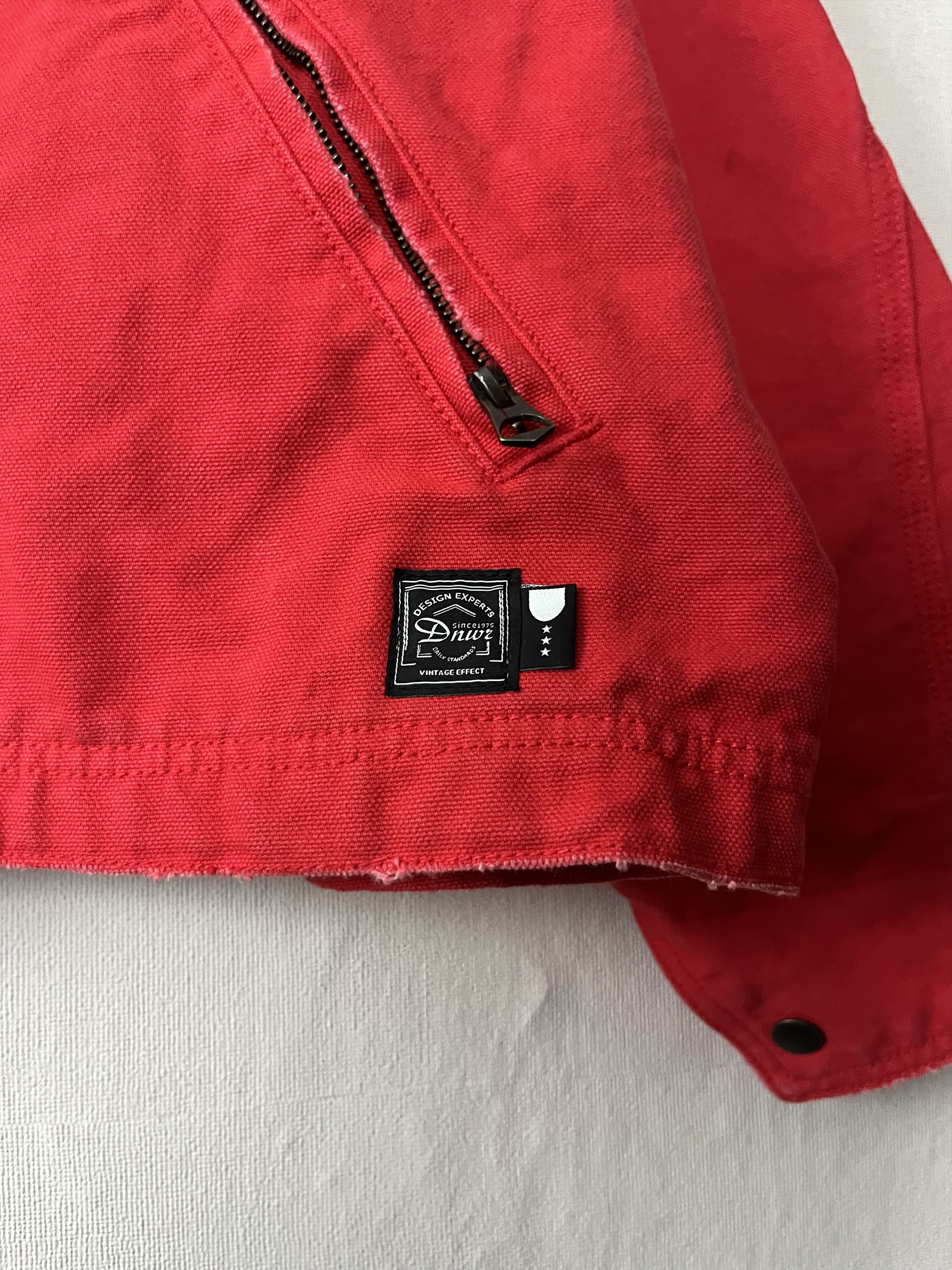 Zara Zara DNWR Detroit Workwear Jacket Red Color Size USA M Rare Size US M / EU 48-50 / 2 - 5 Thumbnail