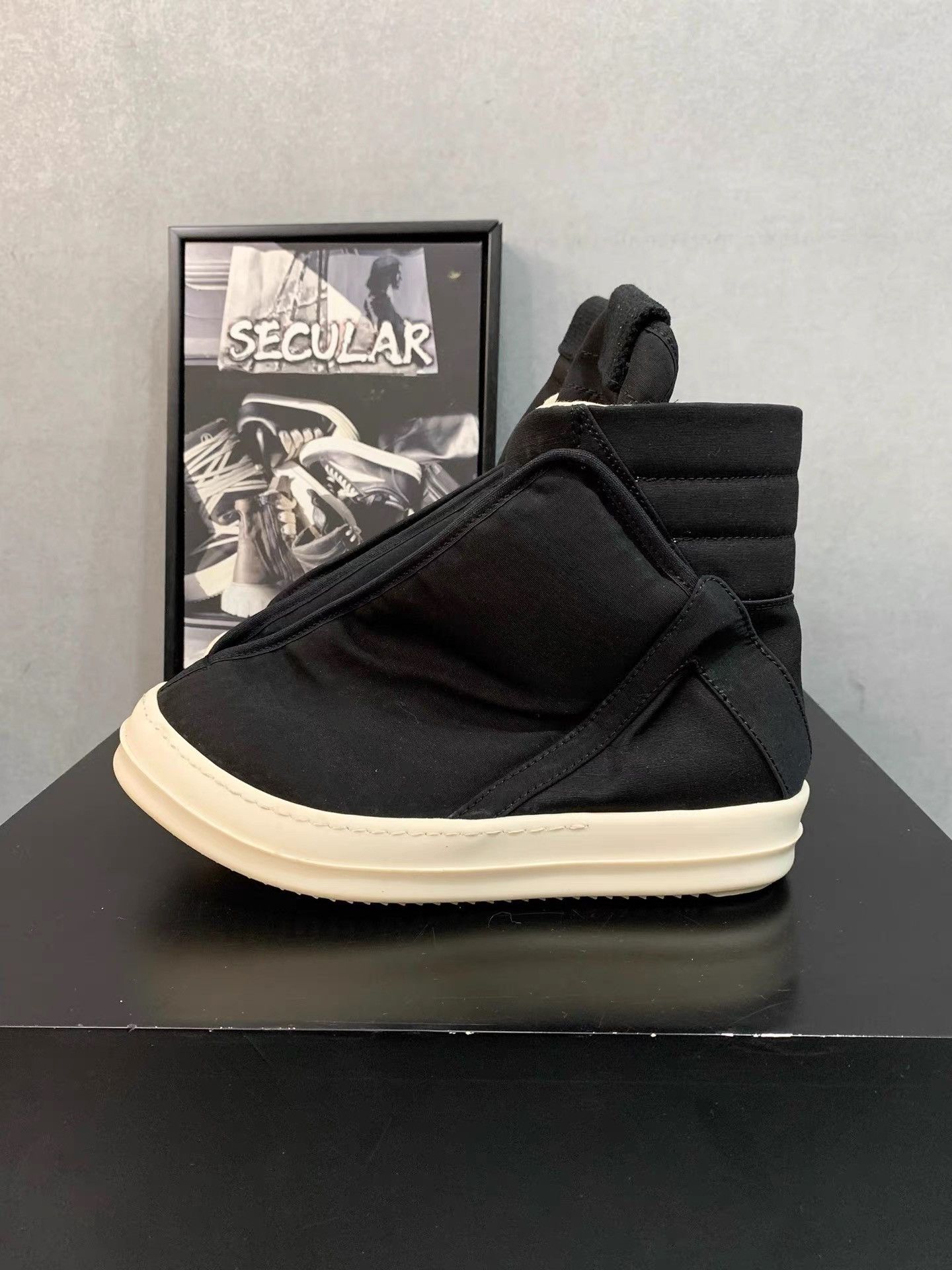 Rick Owens Rick Owens DRKSHDW Jumbo Flight High-top Boots K34 Size US 6 / EU 39 - 2 Thumbnail