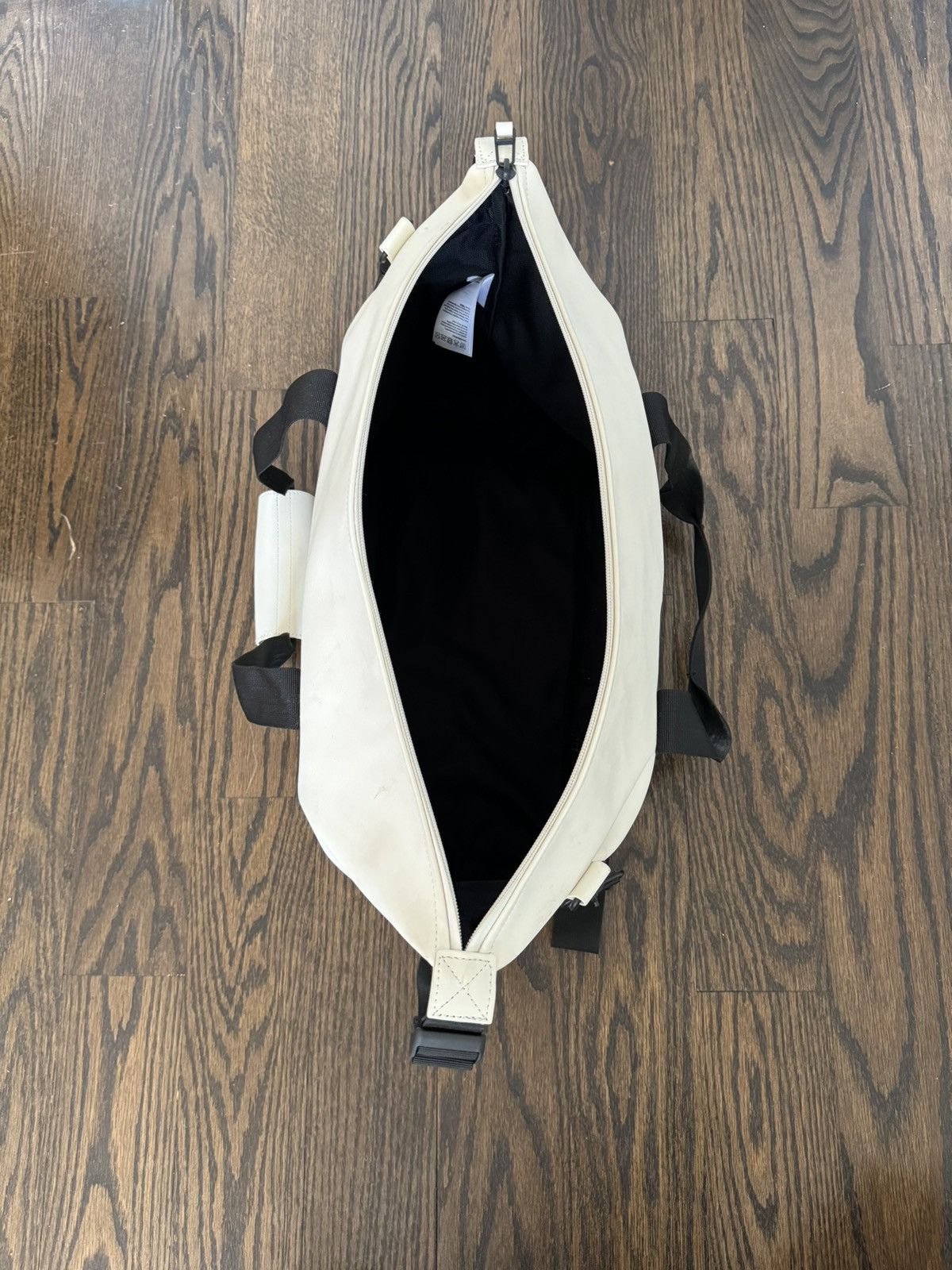 Rains Rains Hilo weekend waterproof duffle bag white Size ONE SIZE - 2 Thumbnail