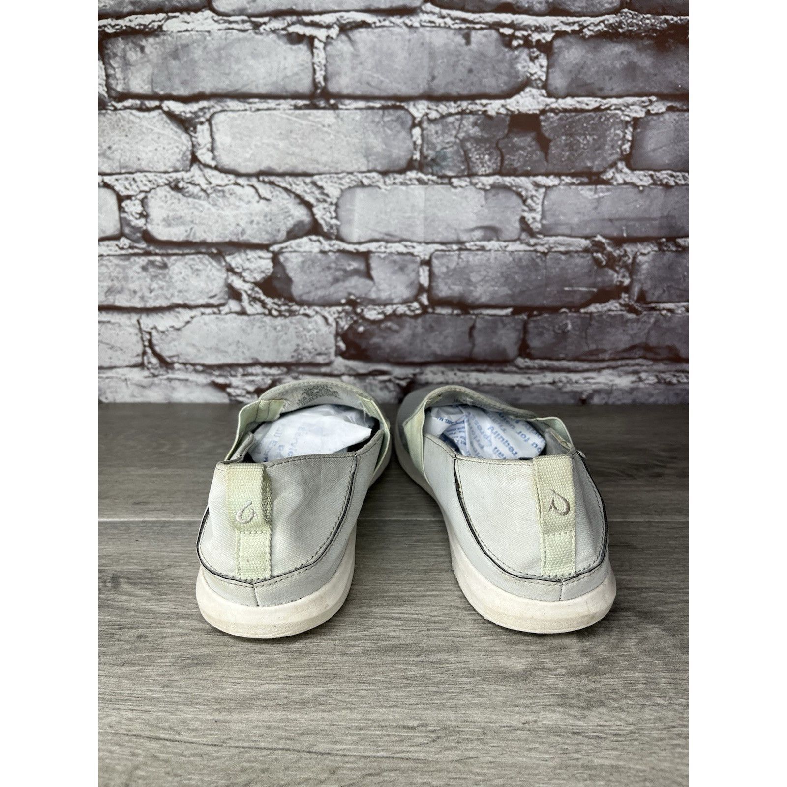 Olukai Olukai Hale’iwa Blue Tapa Silt Drop Heel Athletic Sneakers W Size US 8 / IT 38 - 7 Thumbnail