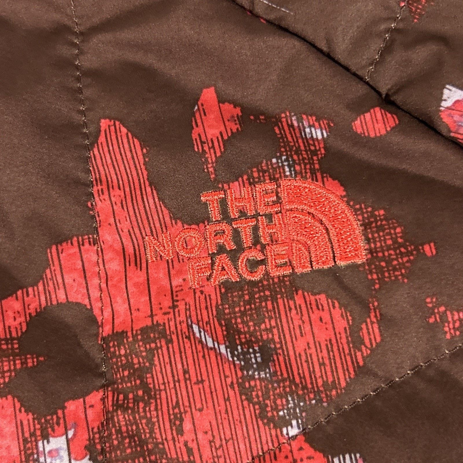 The North Face The North Face Floral Nano Puffer Jacket Womens Small Quilt Size S / US 4 / IT 40 - 4 Thumbnail