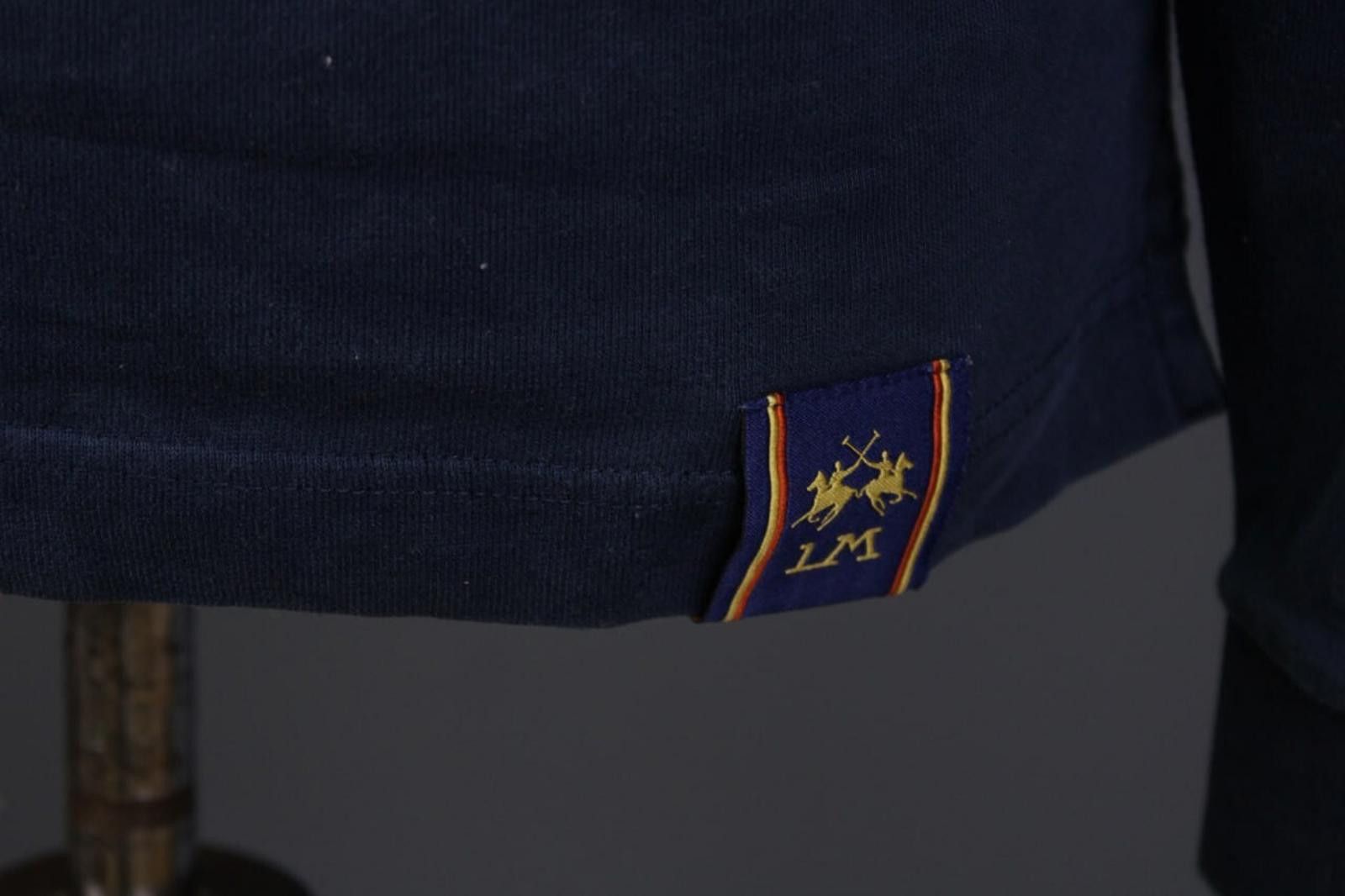 La Martina La Martina Buenos Aires Blue Varsity Polo Shirt Size M Size US M / EU 48-50 / 2 - 10 Thumbnail