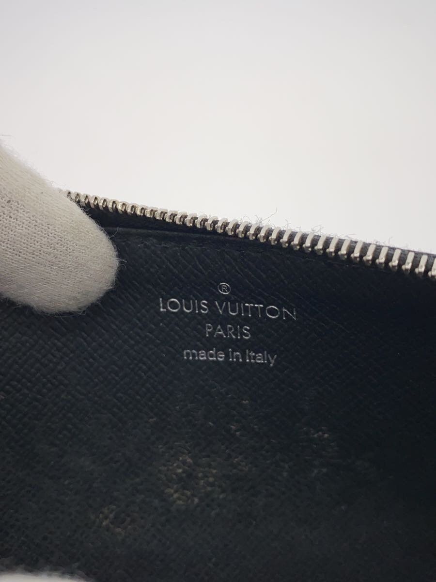 Louis Vuitton Louis Vuitton Taiga Coin Card Holder Cowhide Black Size ONE SIZE - 3 Thumbnail
