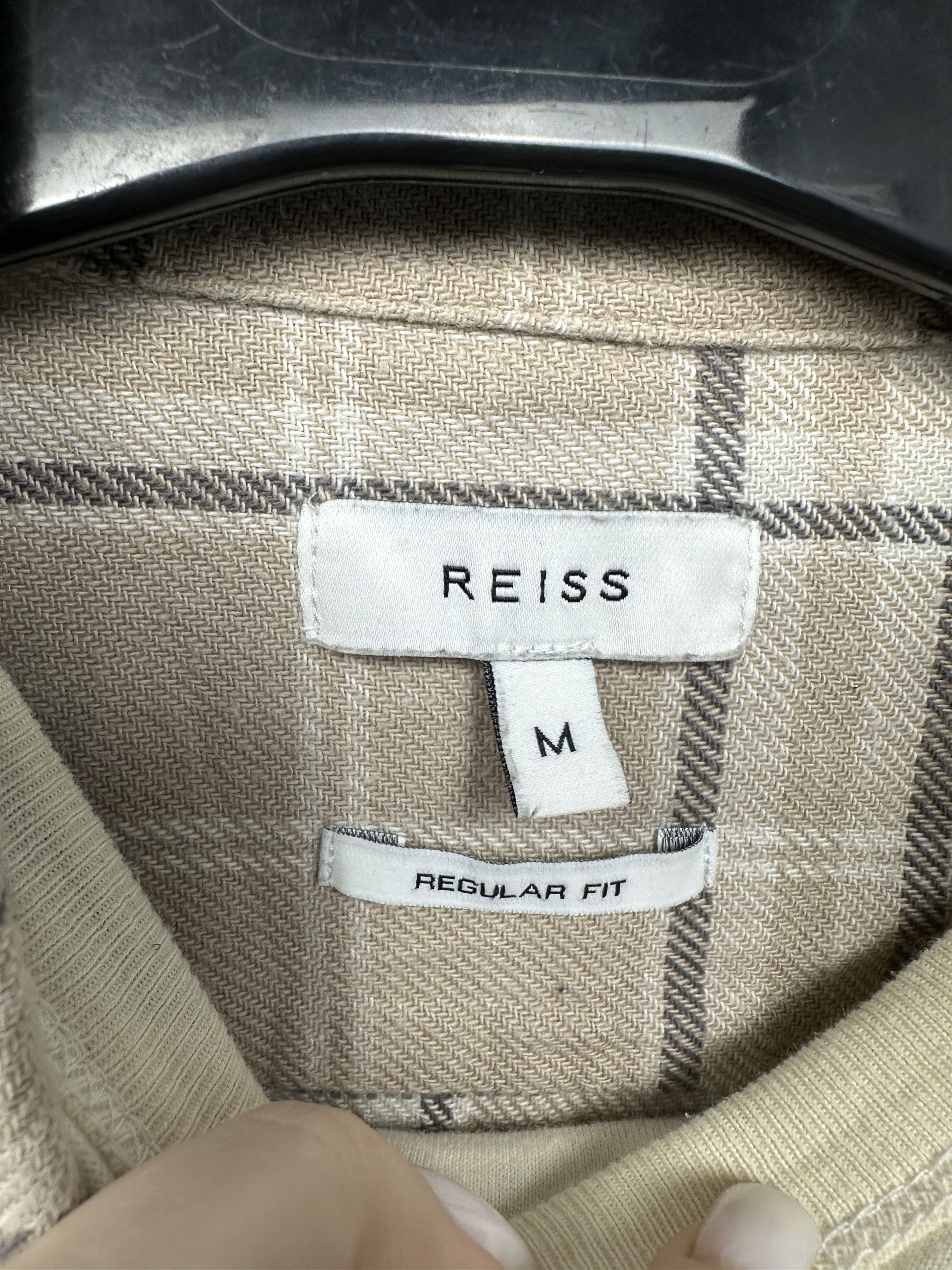 Reiss Reiss Mens Flannel Plaid Shirt Size US M / EU 48-50 / 2 - 3 Thumbnail