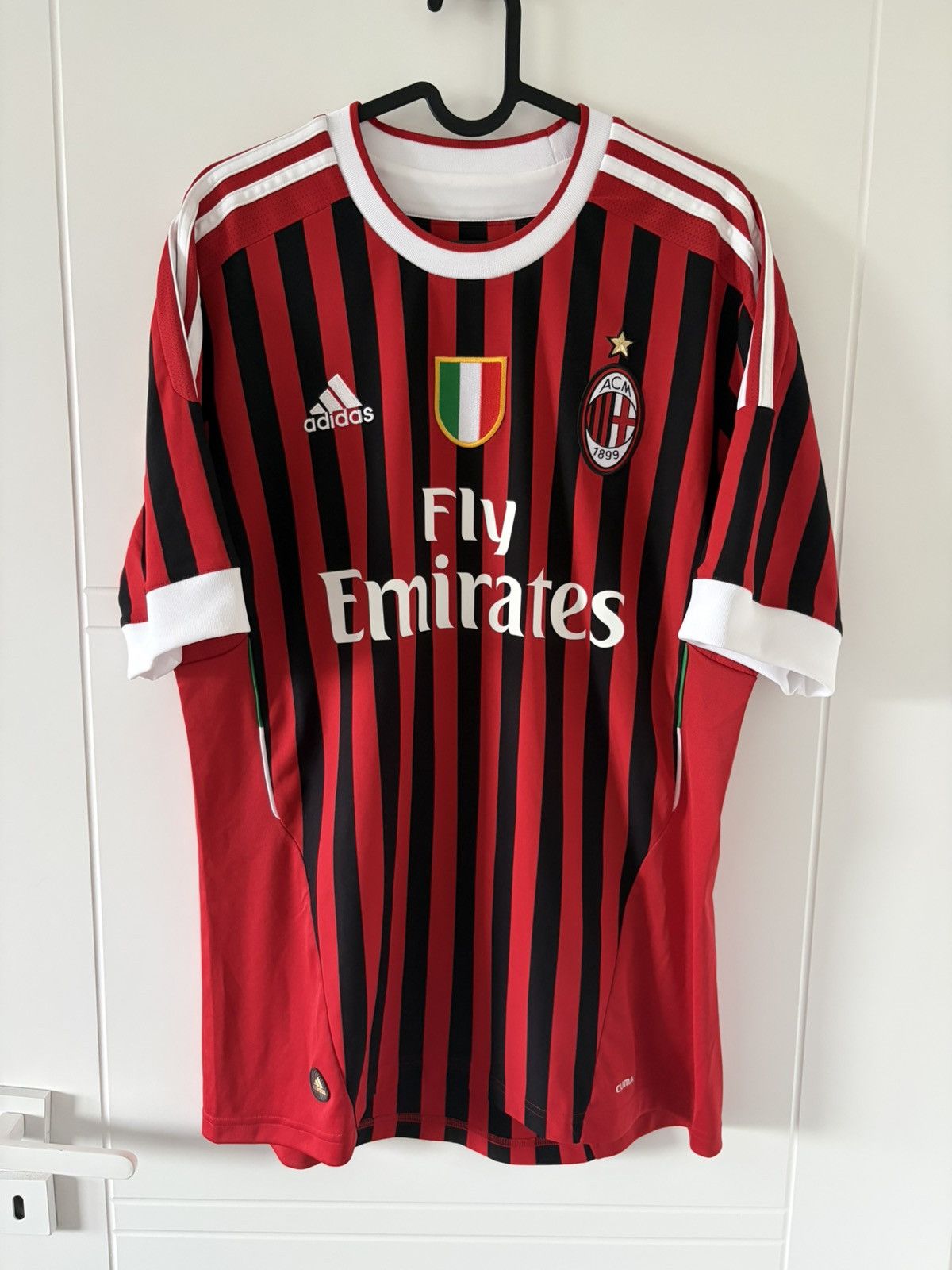 AC Milan adidas 2011/2012 domowa Cassano — zdjęcie 6