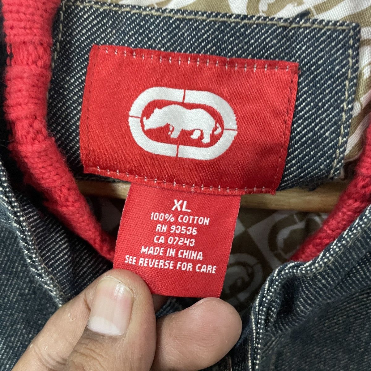 Ecko Unltd. Vintage Ecko Untld Western Denim Jacket Size US XXL / EU 58 / 5 - 6 Thumbnail