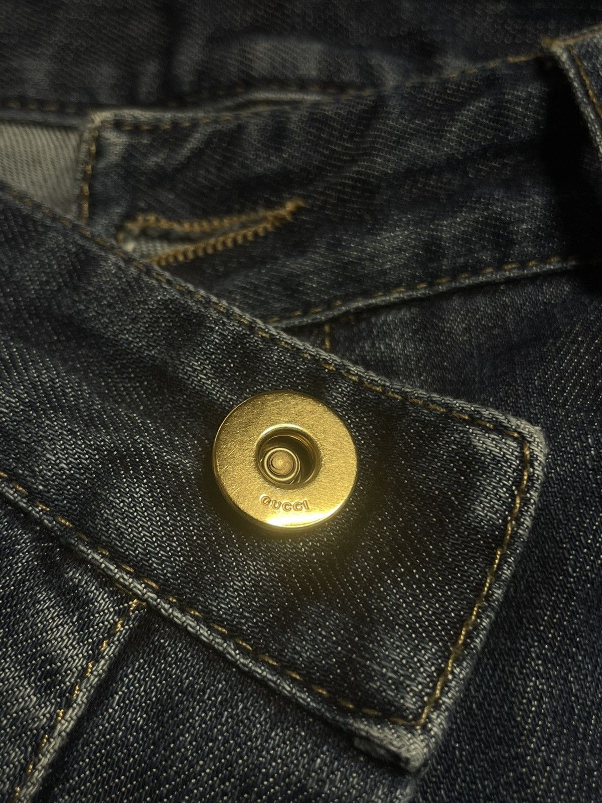 Gucci Vintage Gucci Logo Jeans Woman‘s y2k Size S Size 28" / US 6 / IT 42 - 8 Thumbnail