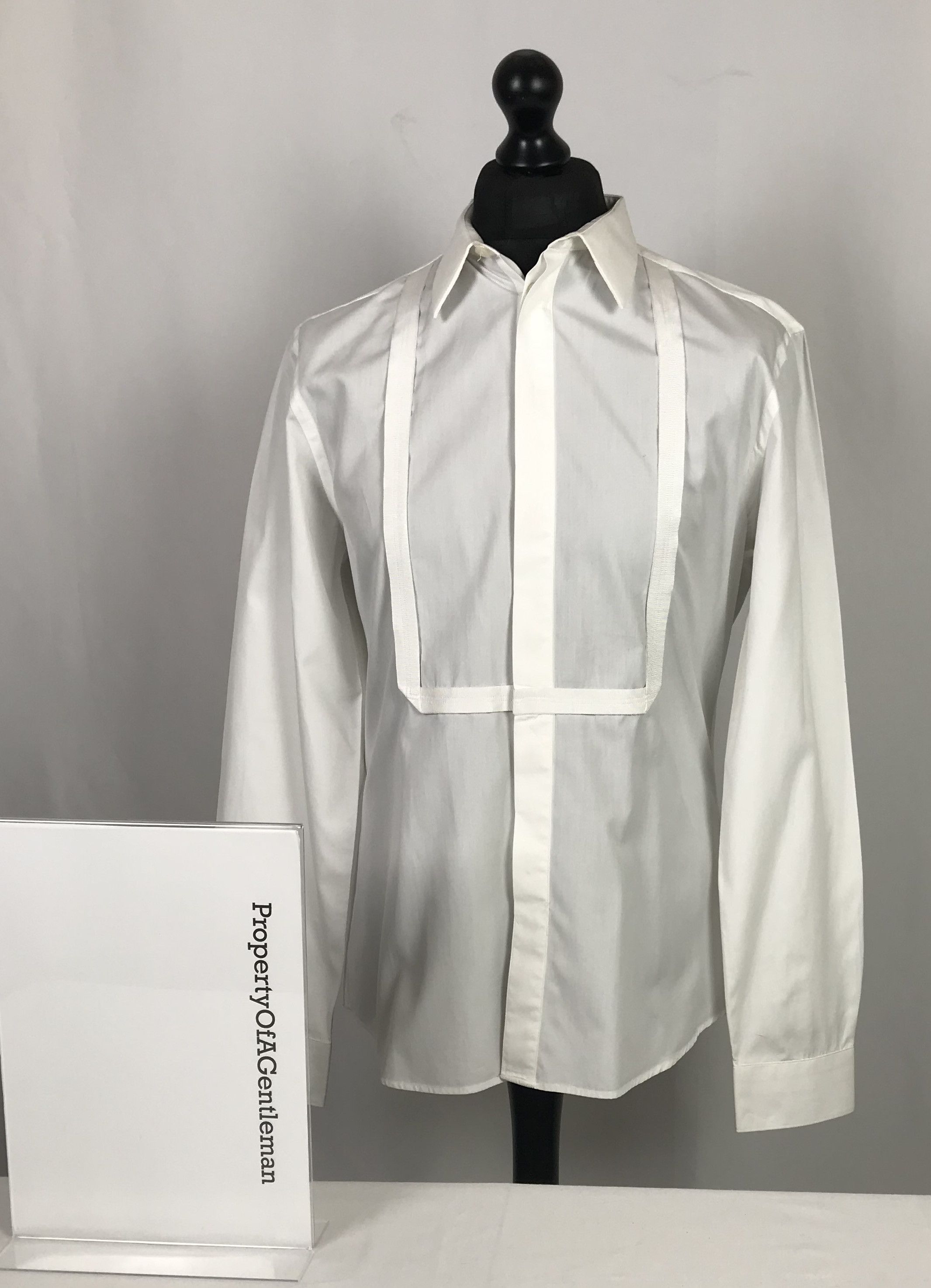 Givenchy Givenchy White Frame Shirt Size US L / EU 52-54 / 3 - 1 Thumbnail