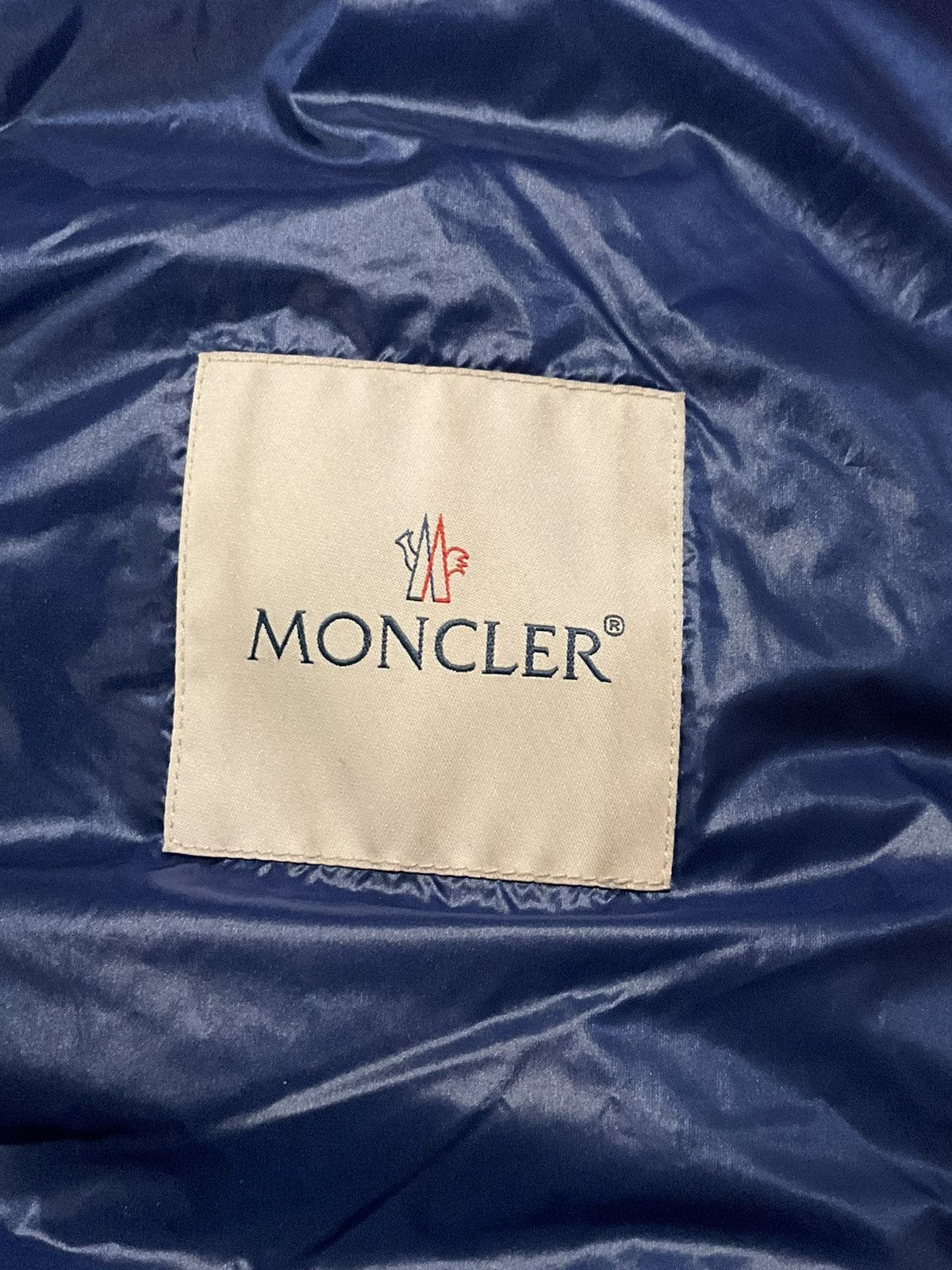 Moncler Moncler vest pre owned large blue Size US L / EU 52-54 / 3 - 10 Thumbnail