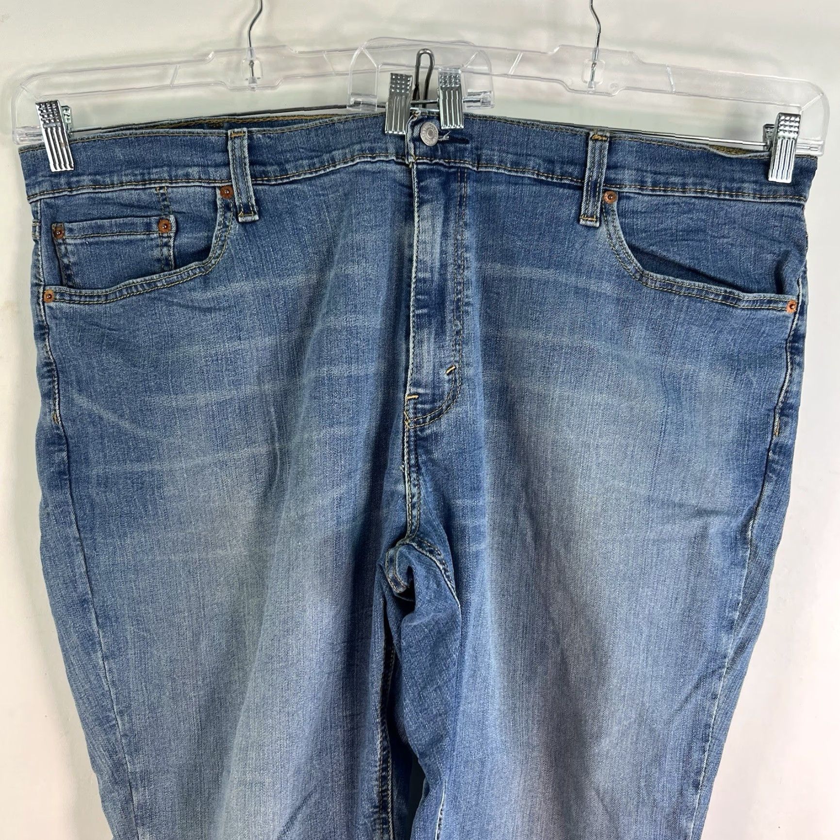 Levi's Levi’s 541 Athletic Taper Denim Jeans Blue Men's 46 29 Inseam Stretch 5-Pocket Denim Jeans Size US 30 / EU 46 - 3 Thumbnail