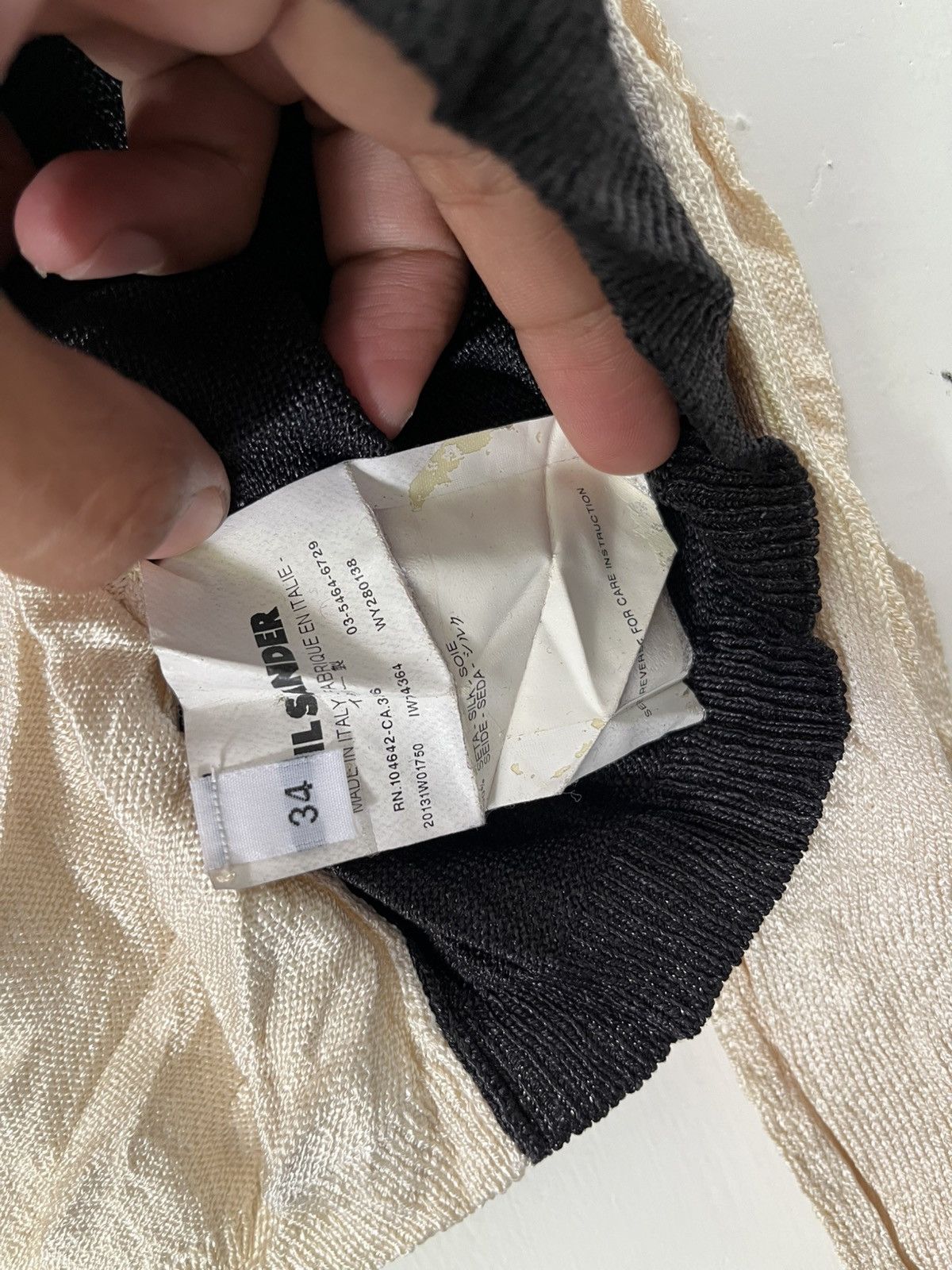 Jil Sander Jil sander by raf simons color block knit sweatshirt Size XXS / US 00 / IT 34 - 4 Thumbnail