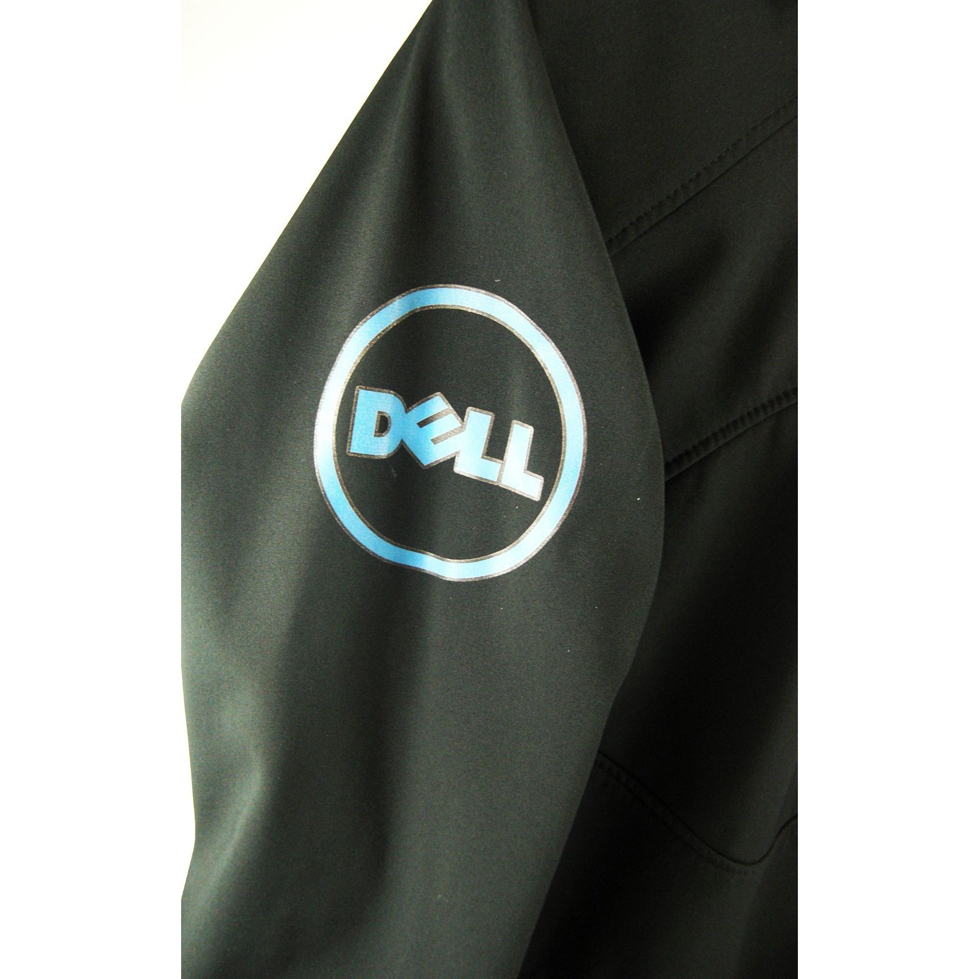 Other Dell Men's Black Softshell Jacket Fleece Lined Water Resista Size US L / EU 52-54 / 3 - 4 Thumbnail
