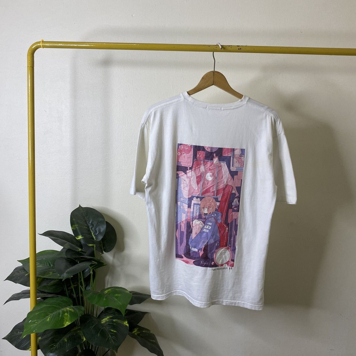 Japanese Brand Haru Illustration Book Essence T Shirt Size US L / EU 52-54 / 3 - 1 Thumbnail