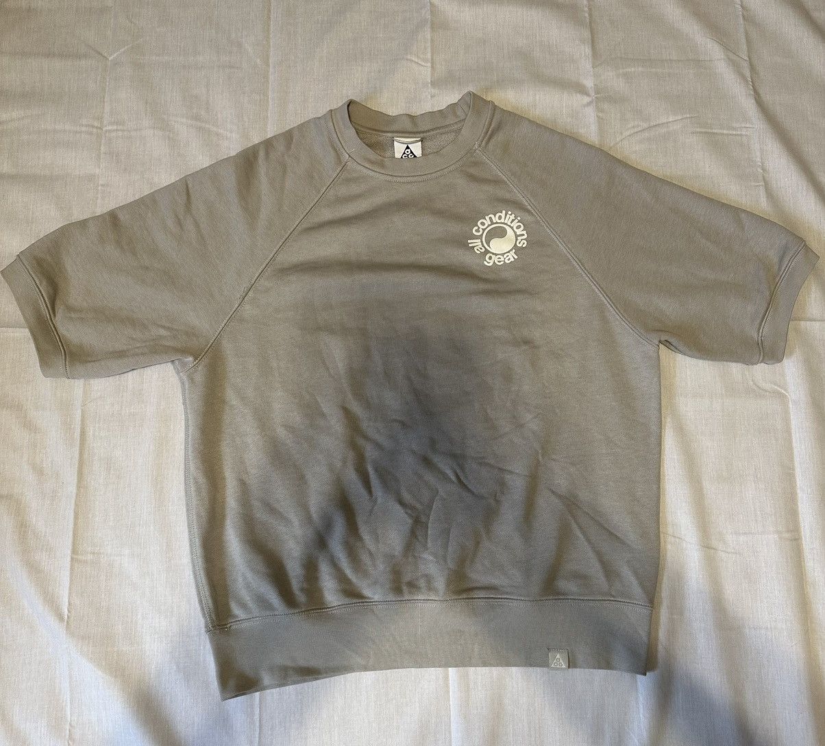 Nike Nike ACG Short Sleeve Crewneck Sweatshirt Size US S / EU 44-46 / 1 - 1 Thumbnail