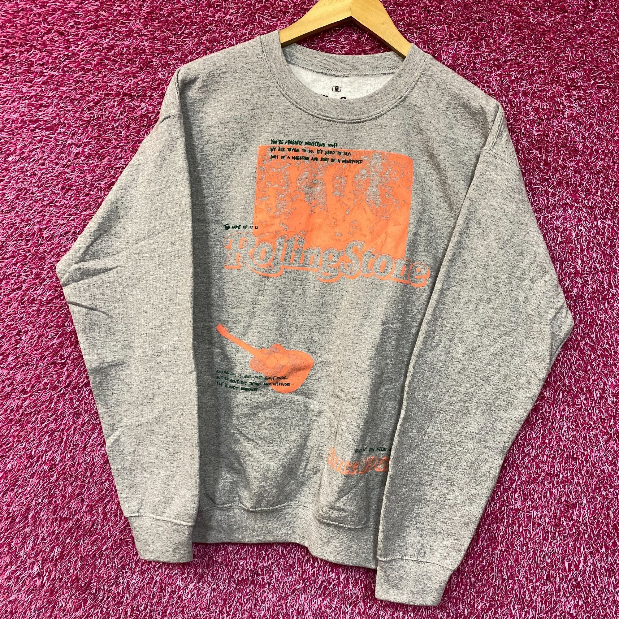 The Rolling Stones Rolling Stones Graphic Crewneck Sweatshirt Medium Size US M / EU 48-50 / 2 - 3 Thumbnail