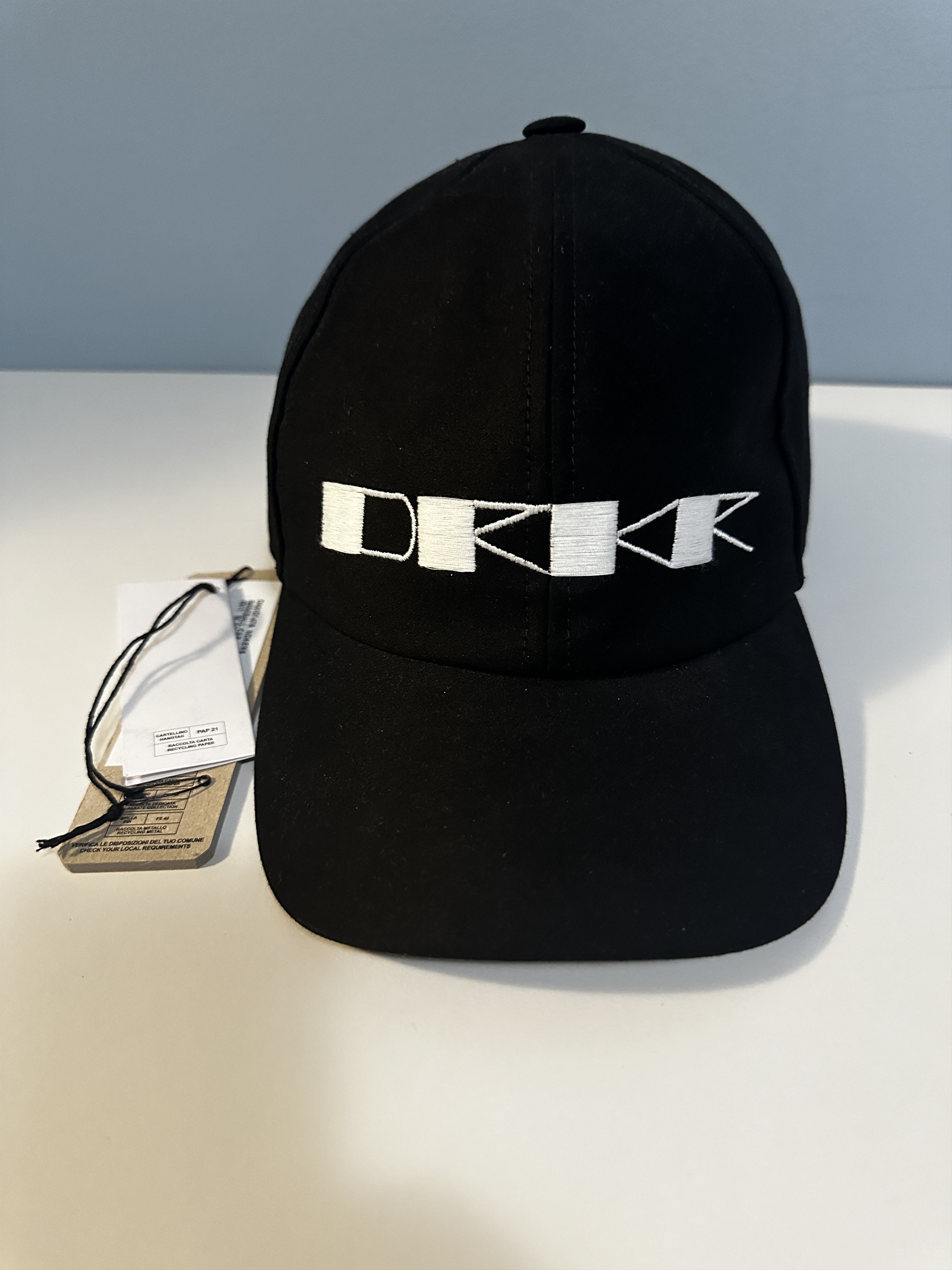 Rick Owens × Rick Owens Drkshdw Rick Owens CUNTY Snapback