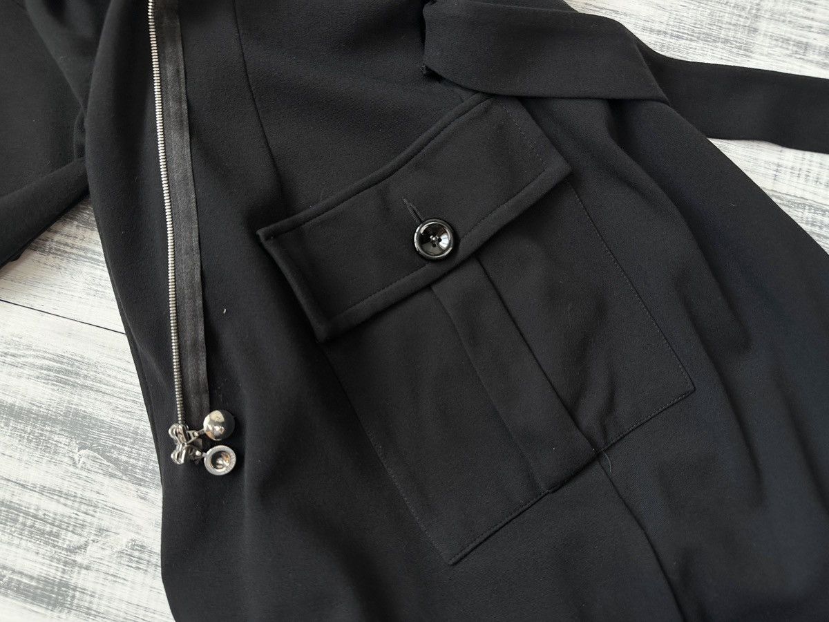 Marimekko MARIMEKKO Ritva Falla Zip Belted Coat Black Women’s Size M / US 6-8 / IT 42-44 - 14 Thumbnail