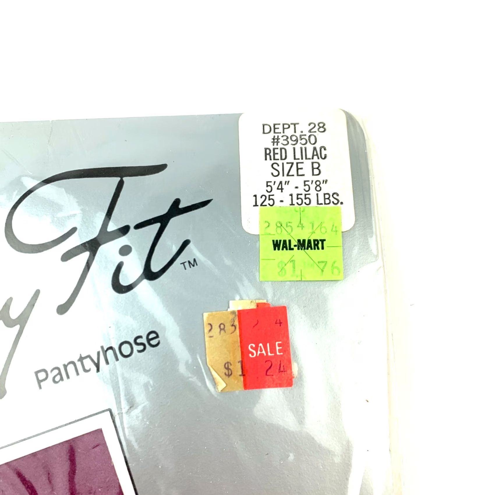 Vintage VINTAGE Silky Fit Panty Hose Sheer Lycra Purple Size S Womens Size 28" / US 6 / IT 42 - 2 Thumbnail