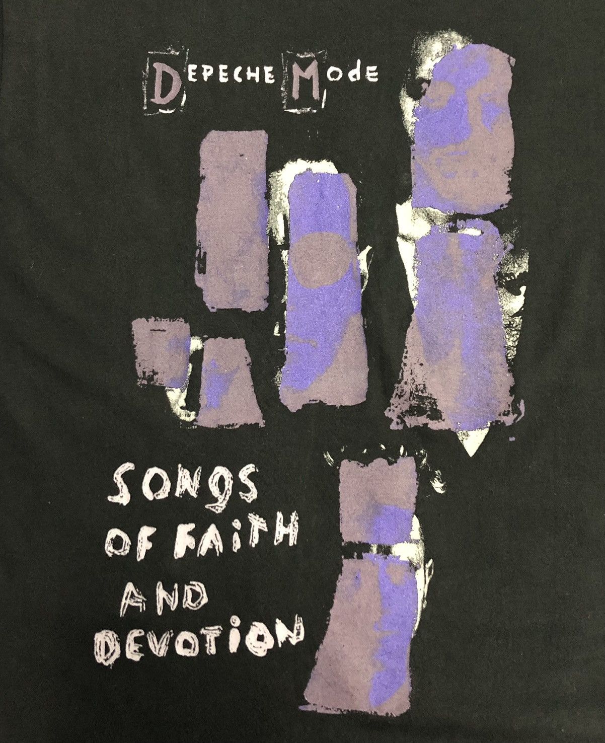 Band Tees Band Depeche Mode Songs Of Faith And Devotion T-Shirt Size US L / EU 52-54 / 3 - 3 Thumbnail