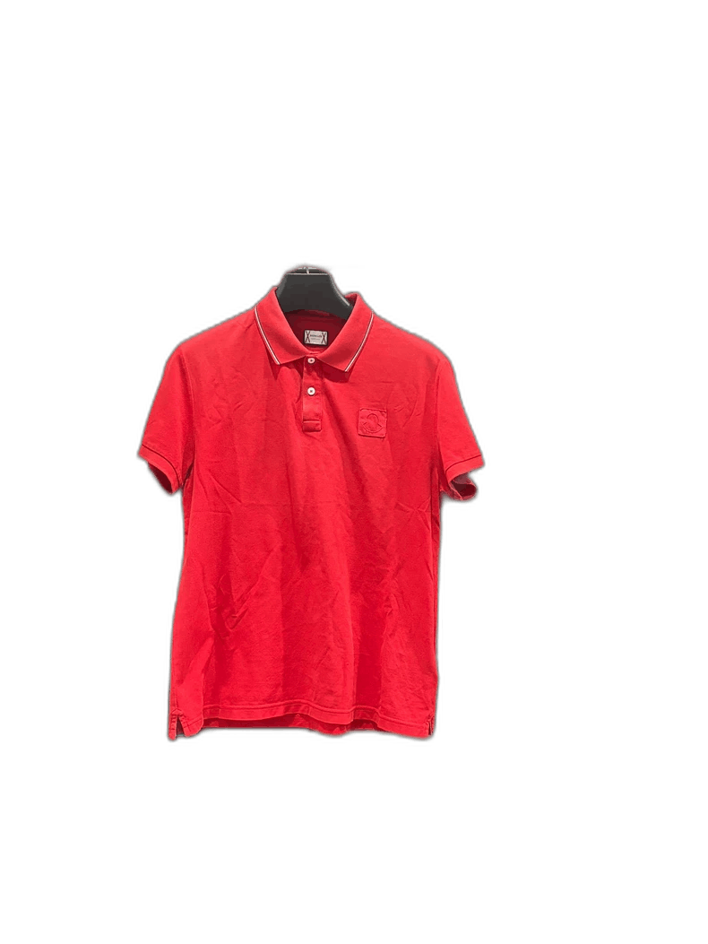 Moncler Genius Moncler Collaboration Red Polo Shirt with Fading Size US M / EU 48-50 / 2 - 1 Thumbnail