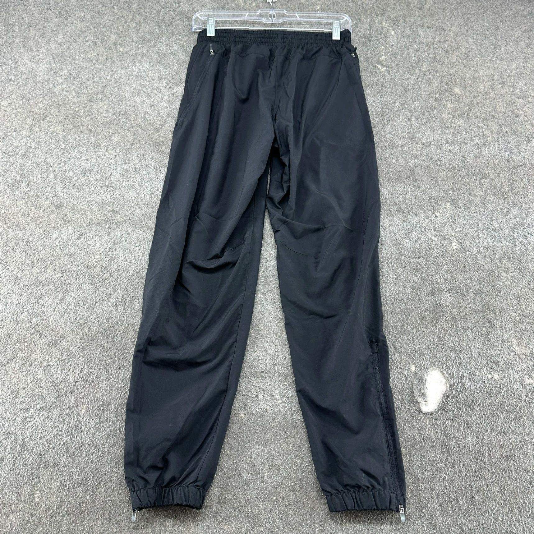 Nike Nike Pants Mens Small Black Track Jogger Swoosh Lightweight Drawstring Running Size US 29 - 7 Thumbnail