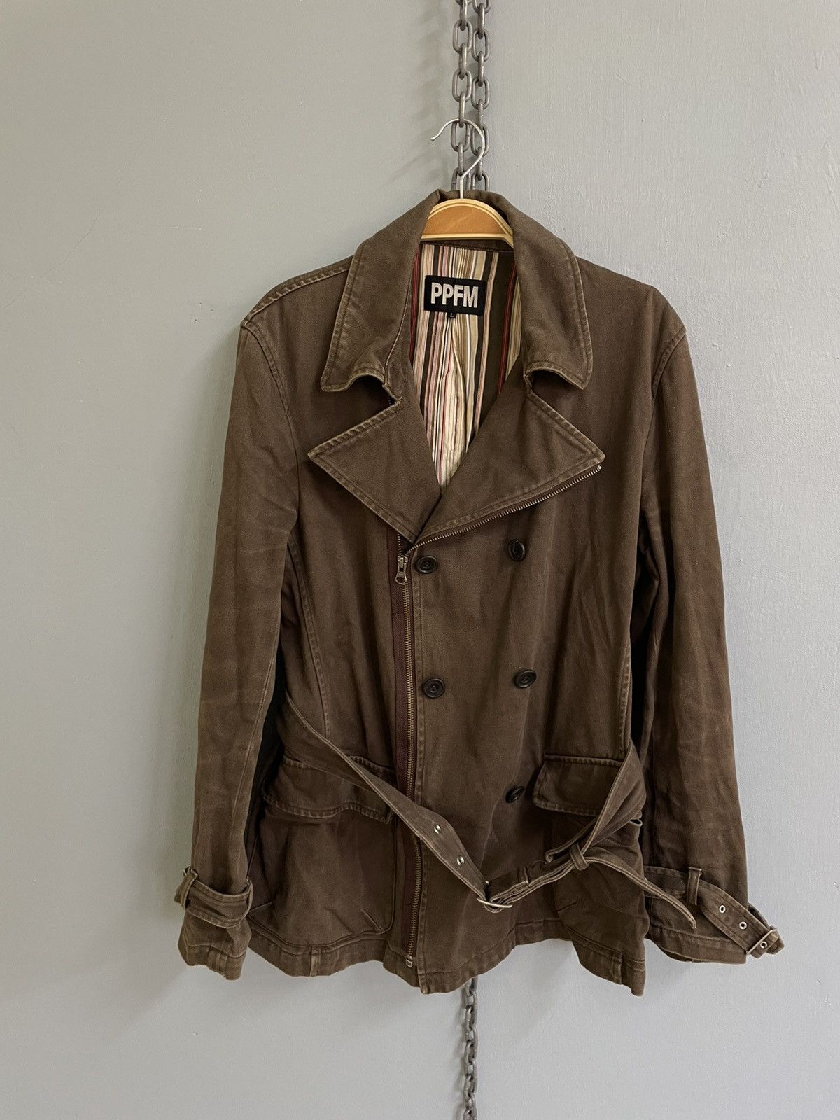 Japanese Brand × PPFM PPFM Trench coat Size US L / EU 52-54 / 3 - 1 Thumbnail