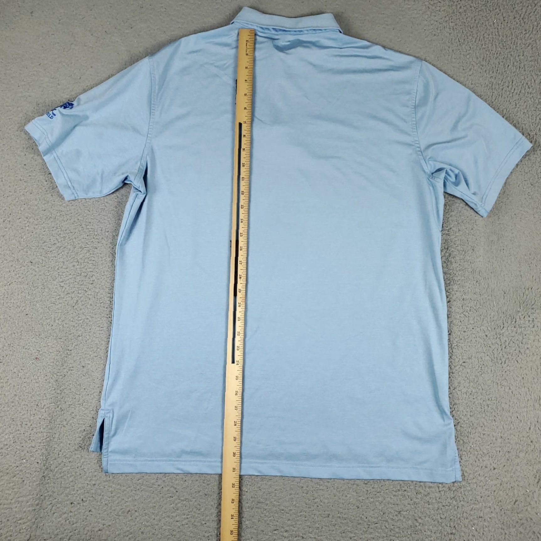 Peter Millar Peter Millar Polo Shirt Mens Large Blue Summer Comfort Golf Short Sleeve Size US L / EU 52-54 / 3 - 4 Thumbnail