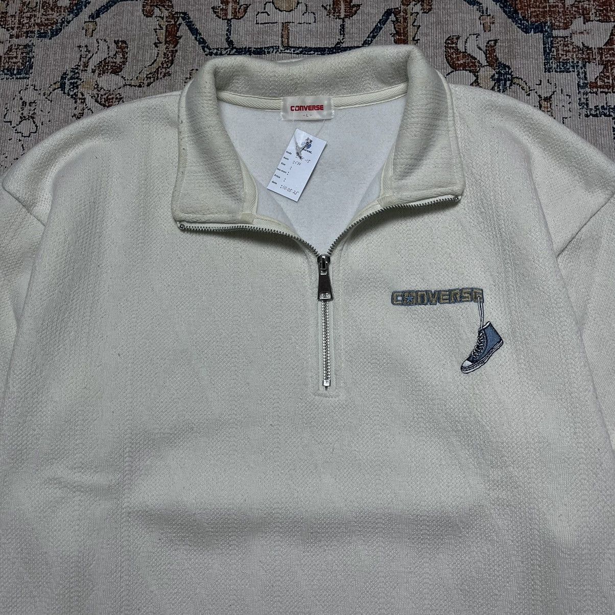 Converse Converse Half Zipper Small Emboss Size US L / EU 52-54 / 3 - 2 Thumbnail