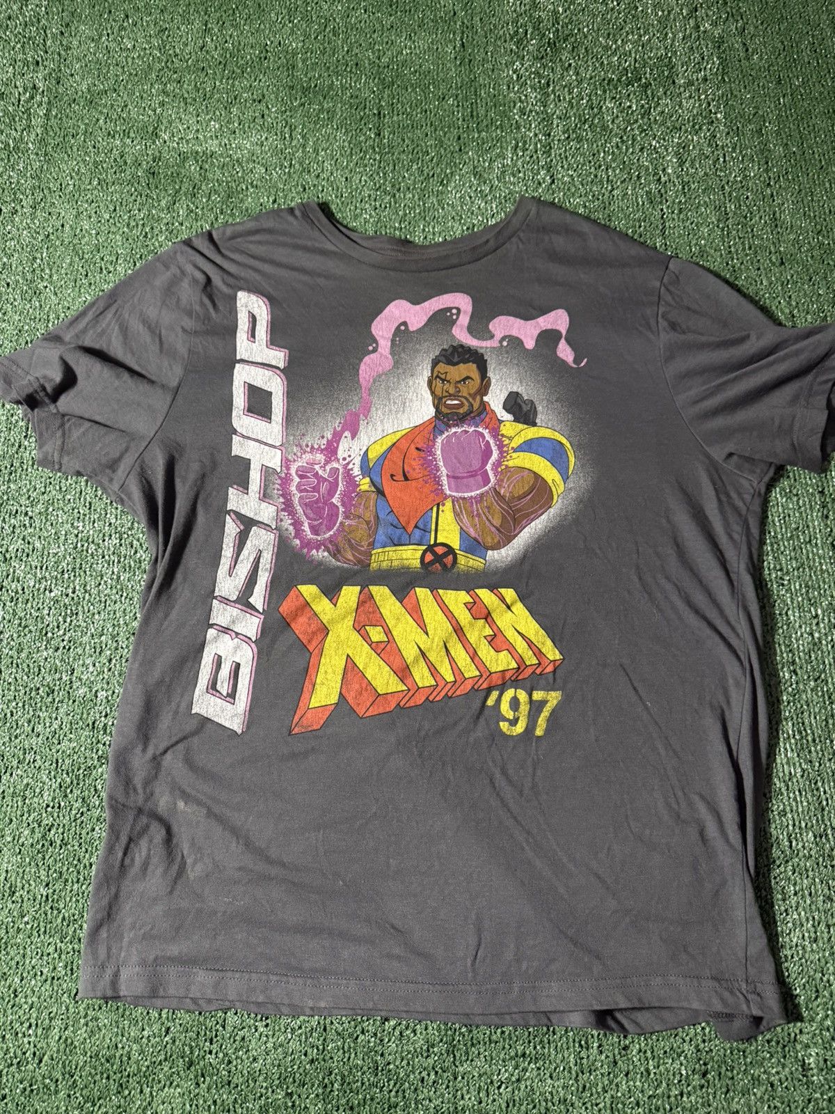 Other X-Men Bishop grey cotton shirt Size US L / EU 52-54 / 3 - 1 Thumbnail