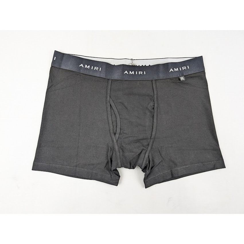 Amiri o1rshd1 Q: 2 / Size: XL / Logo Brief in Black Size ONE SIZE - 1 Thumbnail