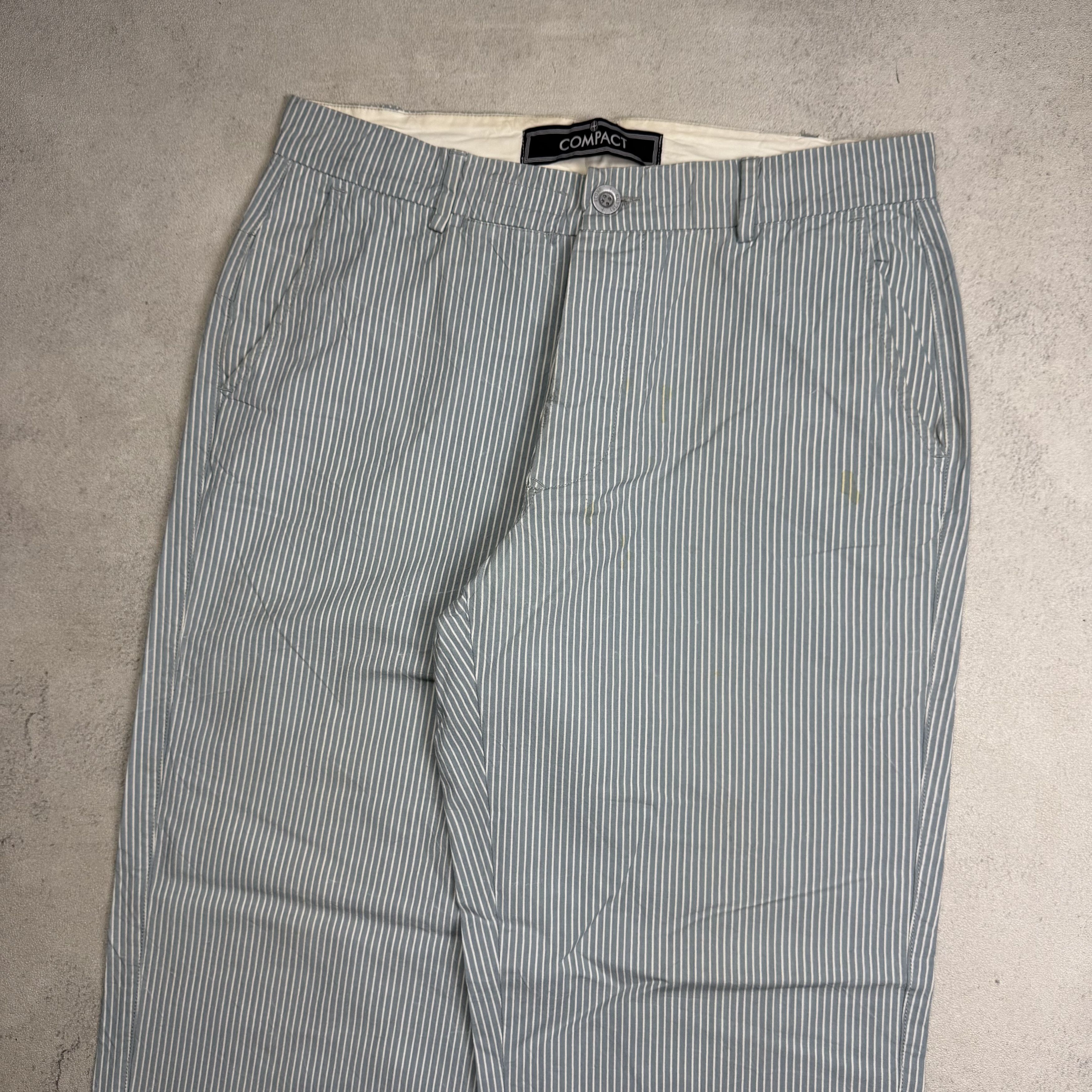 Stone Island Stone Island Compact Stripe Pants Size US 32 / EU 48 - 2 Thumbnail