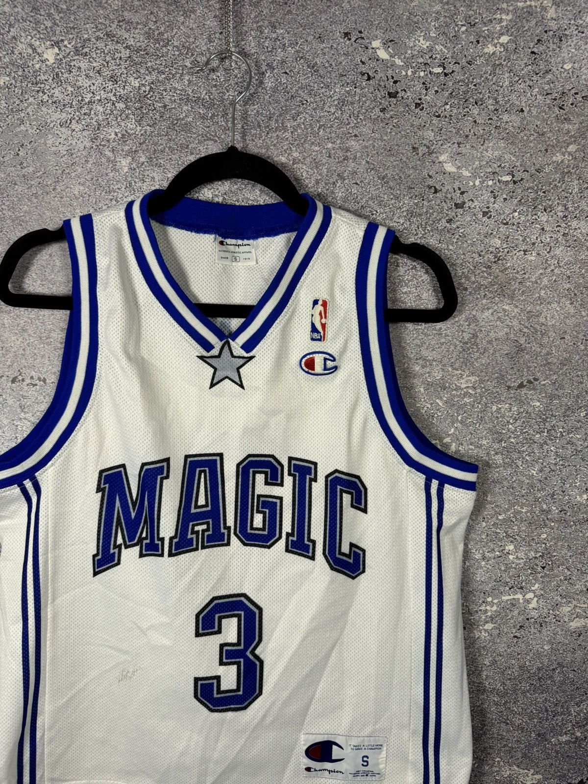Champion × NBA × Vintage FRANCIS 90’s NBA Magic #3 Champion Jersey Blokcore Small Size US S / EU 44-46 / 1 - 2 Thumbnail