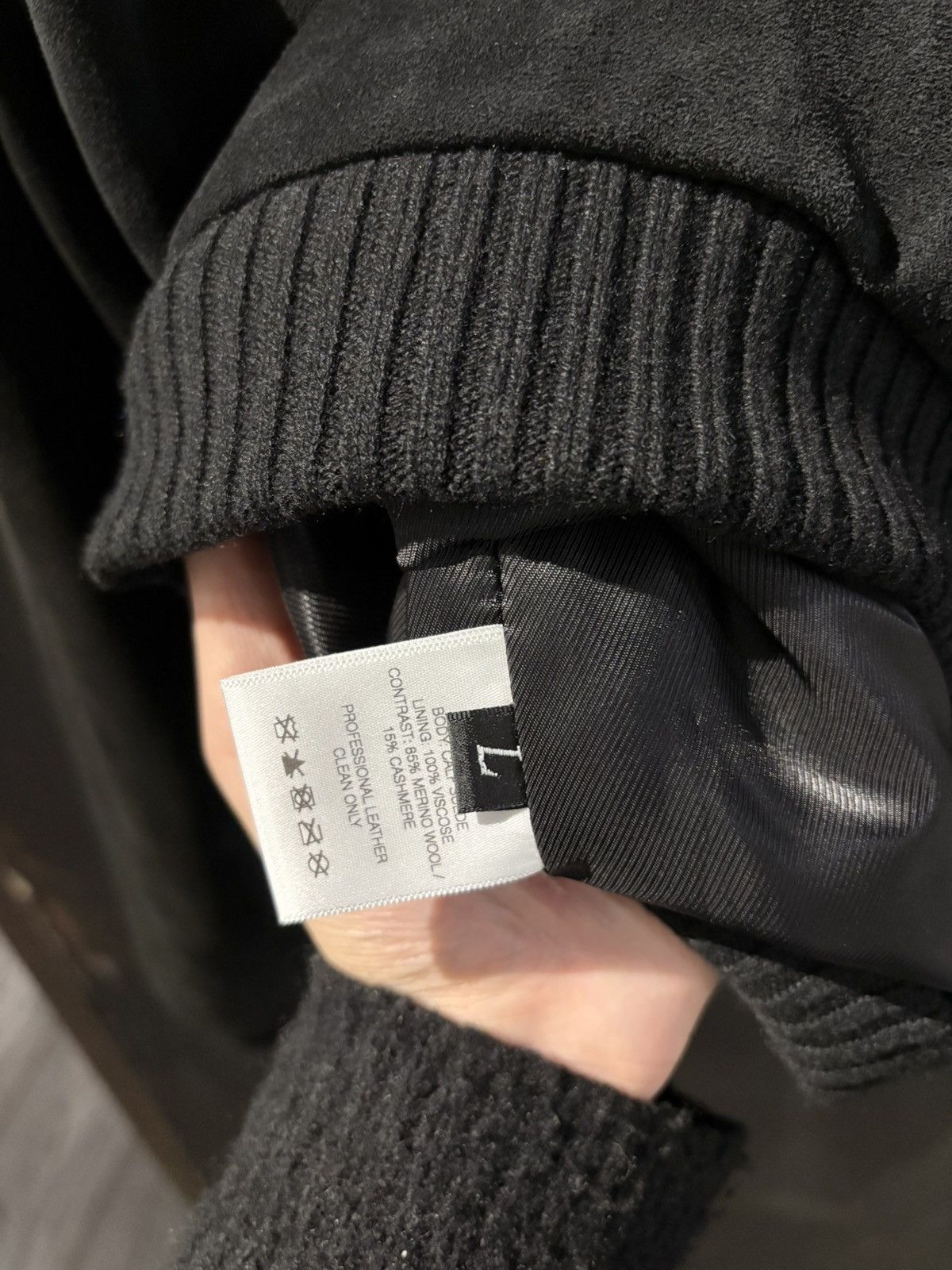 Enfants Riches Deprimes ENFANTS RICHES DEPRIMES SUEDE CONSTRUCTIVIST JACKET Size US L / EU 52-54 / 3 - 7 Thumbnail
