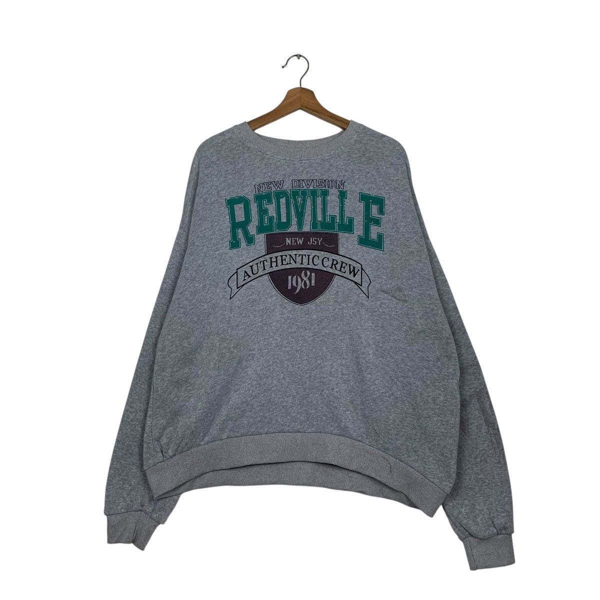 Japanese Brand New Division Red Ville Crewneck Sweatshirt Size US M / EU 48-50 / 2 - 1 Thumbnail