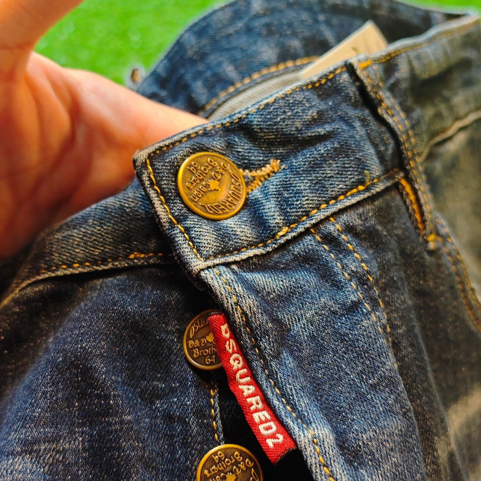 Dsquared2 Dsquared2 Jeans Mens 42 blue slim Canada washed button Size US 42 / EU 58 - 11 Thumbnail