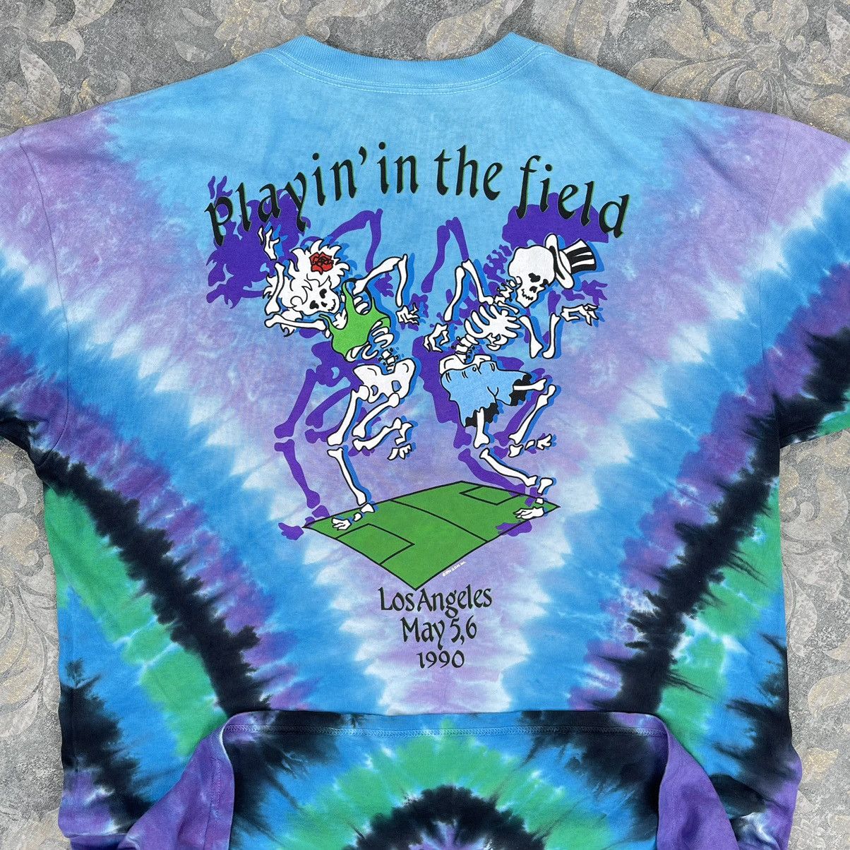 Band Tees × Grateful Dead × Liquid Blue GRATEFUL DEAD LIQUID BLUE TEE 'OLYMPIC VELODROME' 1990 Size US XL / EU 56 / 4 - 5 Thumbnail