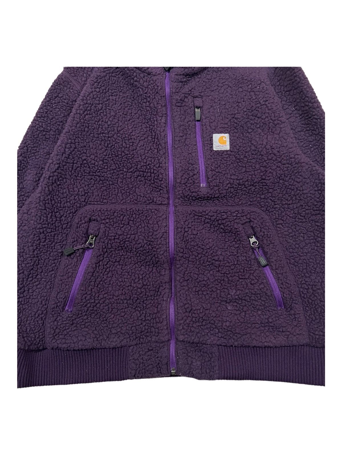 Carhartt Carhartt High Pile Retro X Fleece Zipper Jacket Size L / US 10 / IT 46 - 5 Thumbnail