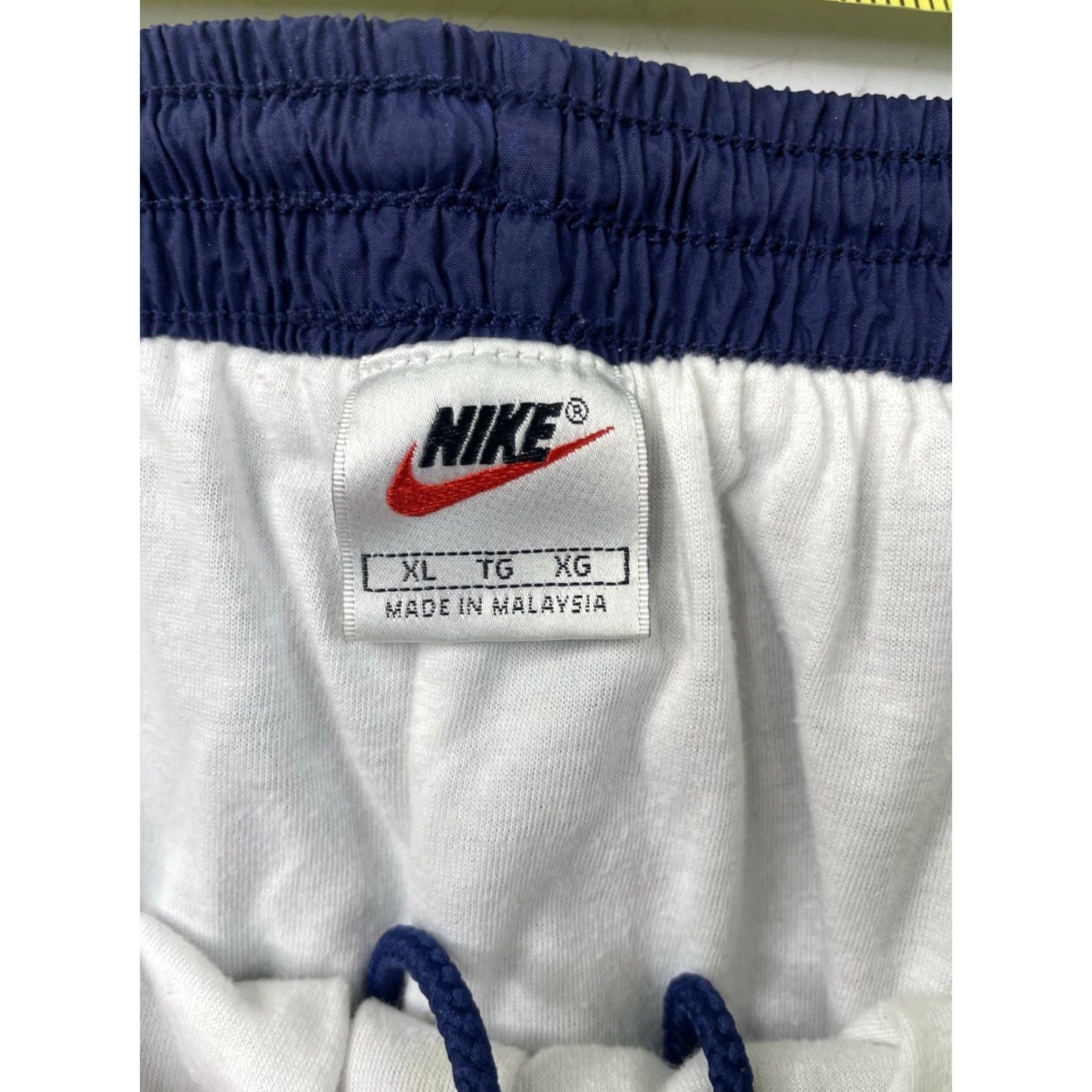 Nike VINTAGE Nike Track Suit Jacket Pants Windbreaker Lined Nylon Blue Mens XL Size 46R - 7 Thumbnail
