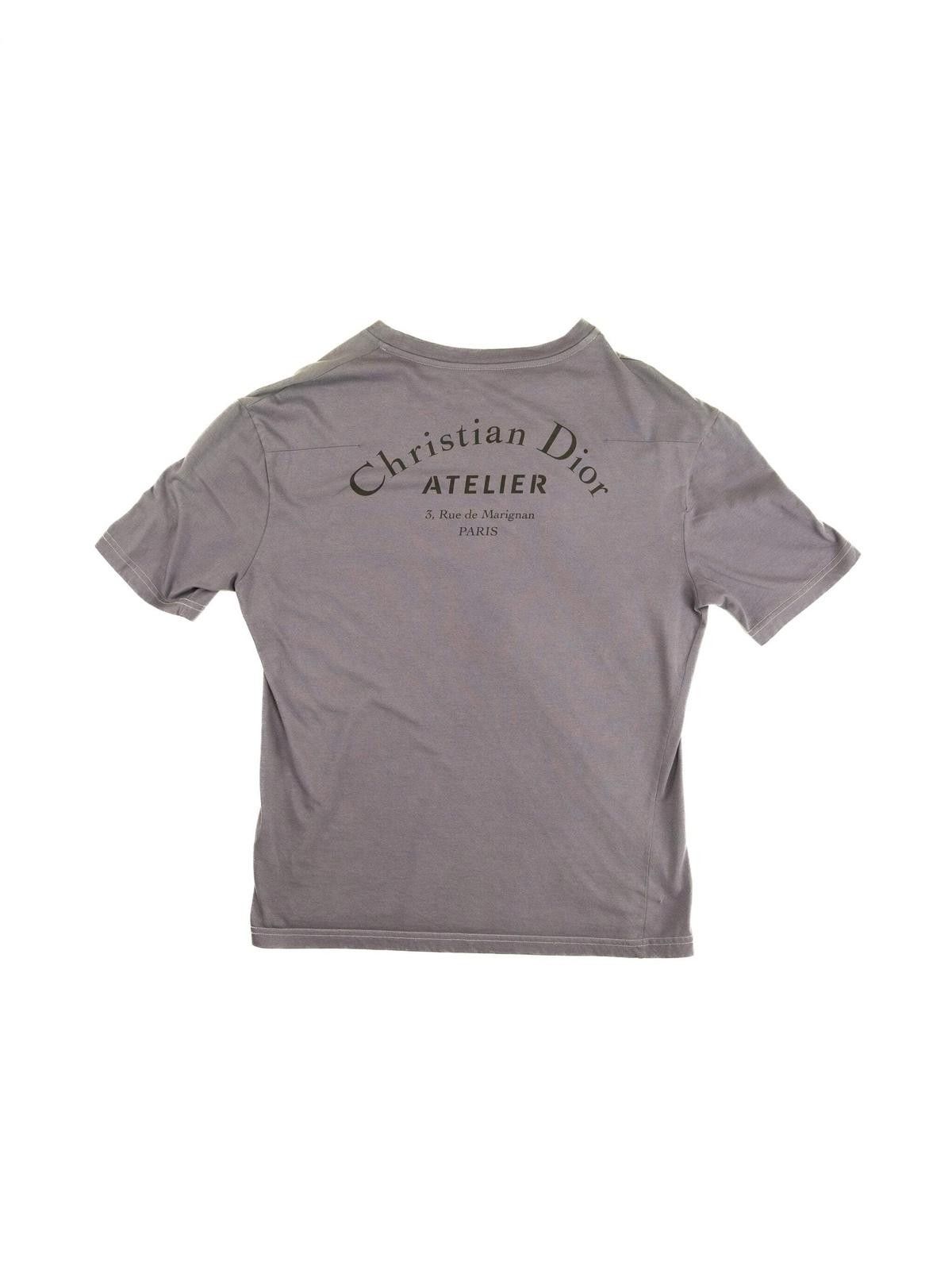 Dior Dior Mens Atelier Purple Dyed T-Shirt X-Small Purple Size US XS / EU 42 / 0 - 2 Thumbnail