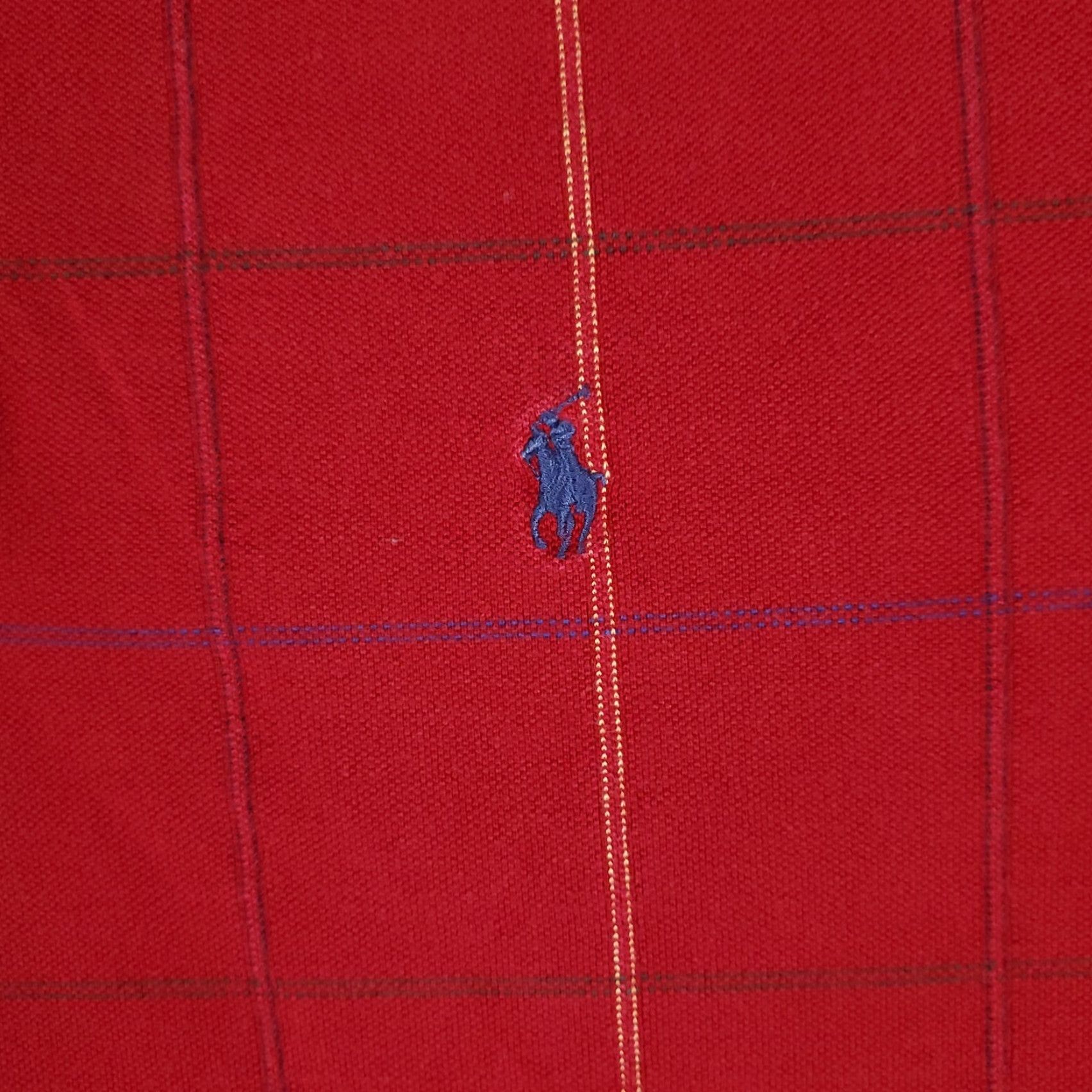 Ralph Lauren Ralph Lauren Polo Shirt Mens XL Red Check Casual Short Sleeve Size US XL / EU 56 / 4 - 3 Thumbnail