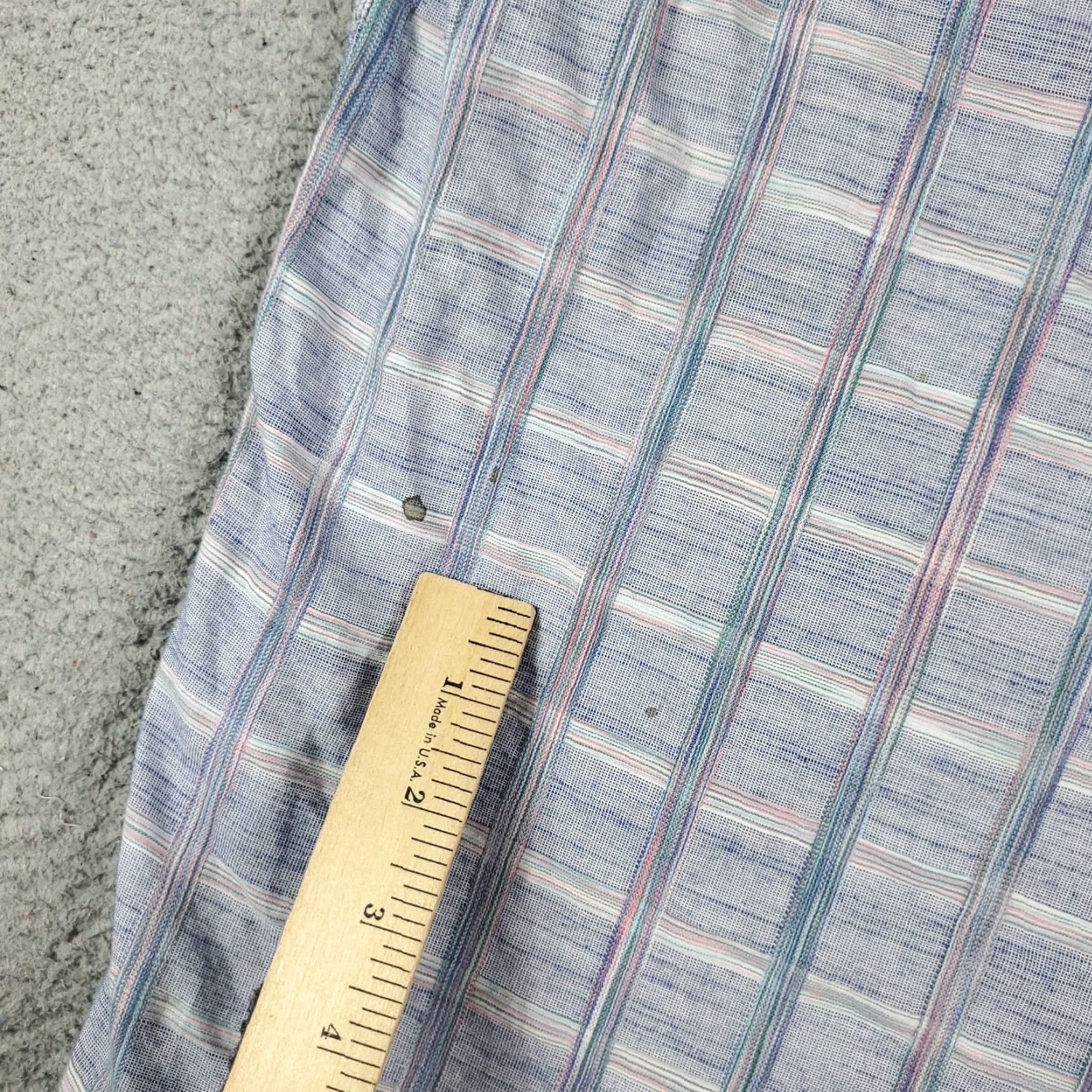 Tommy Bahama Tommy Bahama Shirt Mens 2XL Gray Plaid Long Sleeve Pocket Button-Up Casual Business Travel Wedding Mens Size US XXL / EU 58 / 5 - 4 Thumbnail