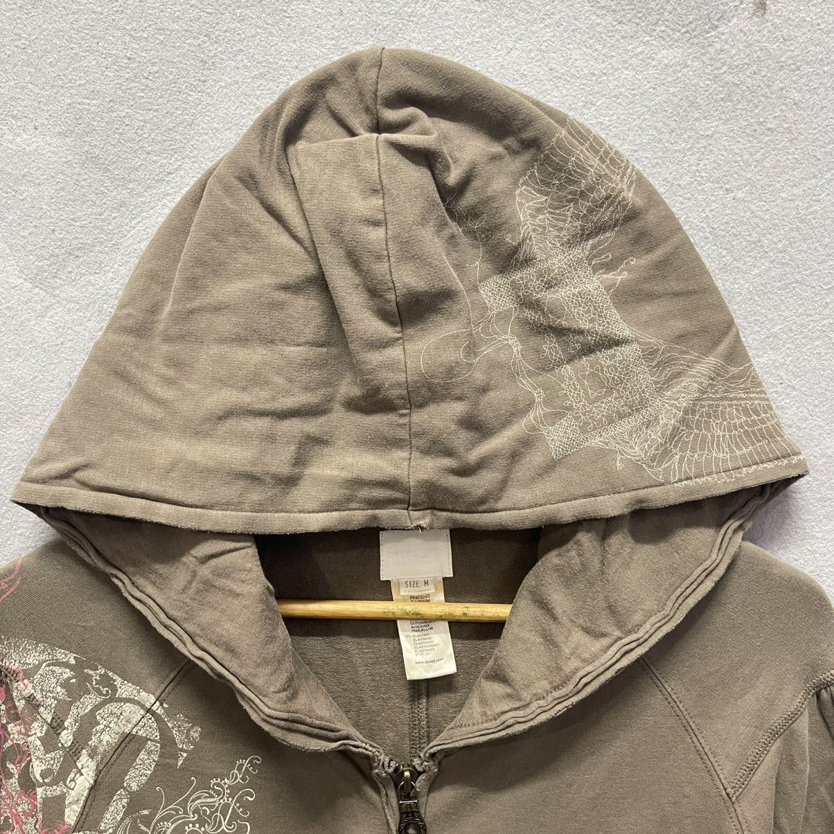 Diesel Diesel “Sultang” Graphic Zip-Up Hoodie Size M / US 6-8 / IT 42-44 - 2 Thumbnail
