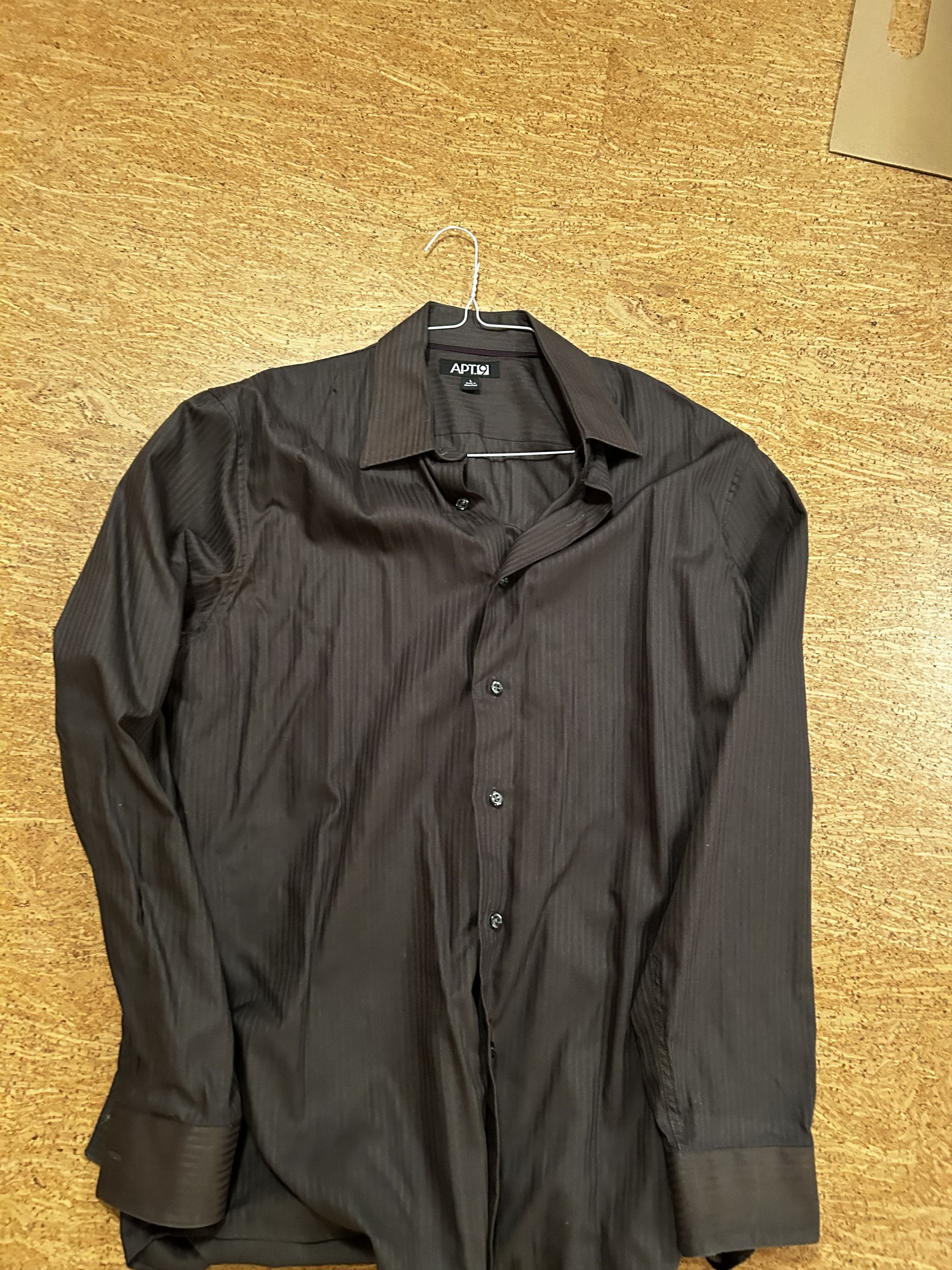 Other Vintage Black Striped Dress Shirt Size US L / EU 52-54 / 3 - 1 Thumbnail