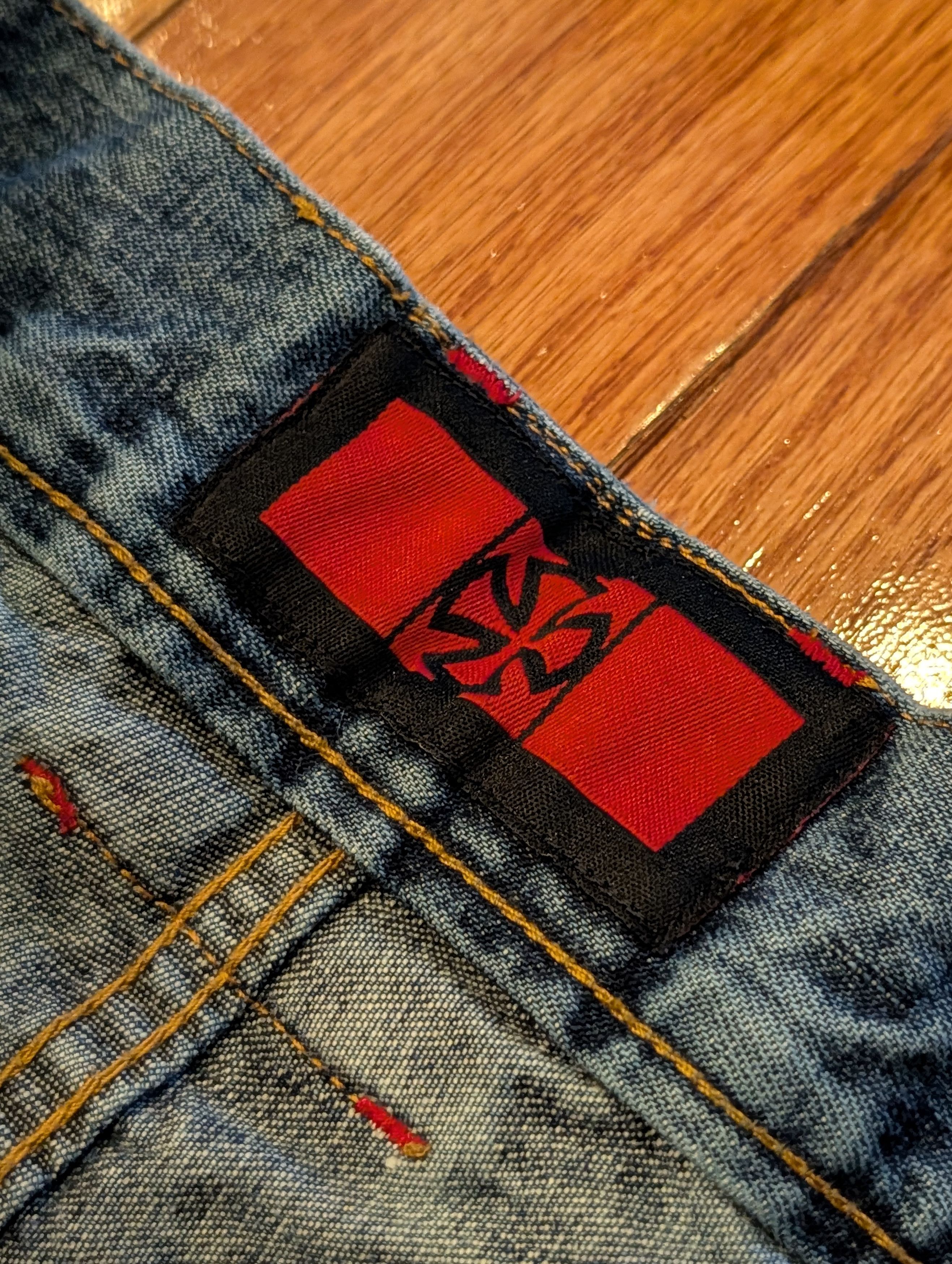 Independent Truck Co. Independent Truck Jeans 33x32 Y2K Vintage Baggy Skater Wide Size US 33 - 2 Thumbnail