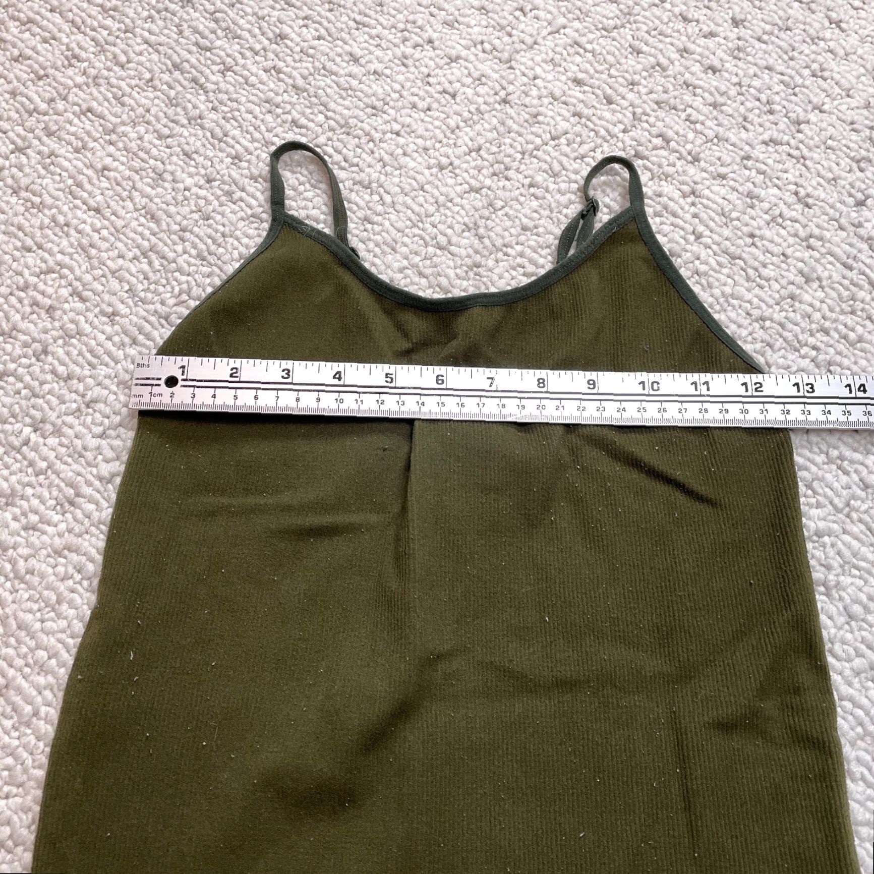 Vintage Bozzolo Tank Top Juniors M Green Sleeveless Nylon Spandex Jersey Knit Shirt Basic Stretch Casual Girls Senior Teens Shirt Size M / US 6-8 / IT 42-44 - 4 Thumbnail