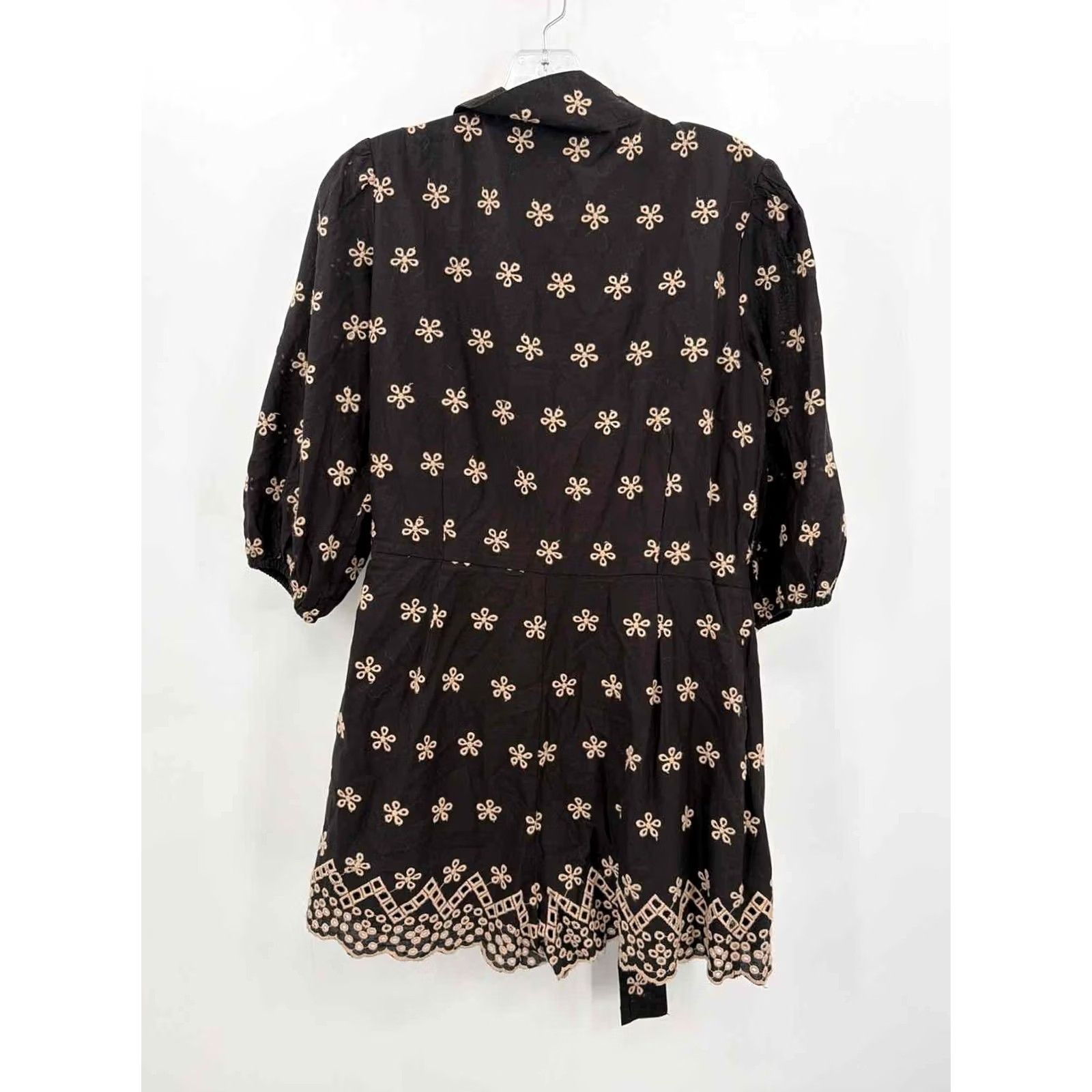 Venus Pre-Owned Venus Black Size 8 Long Sleeve Romper Size M / US 6-8 / IT 42-44 - 2 Thumbnail
