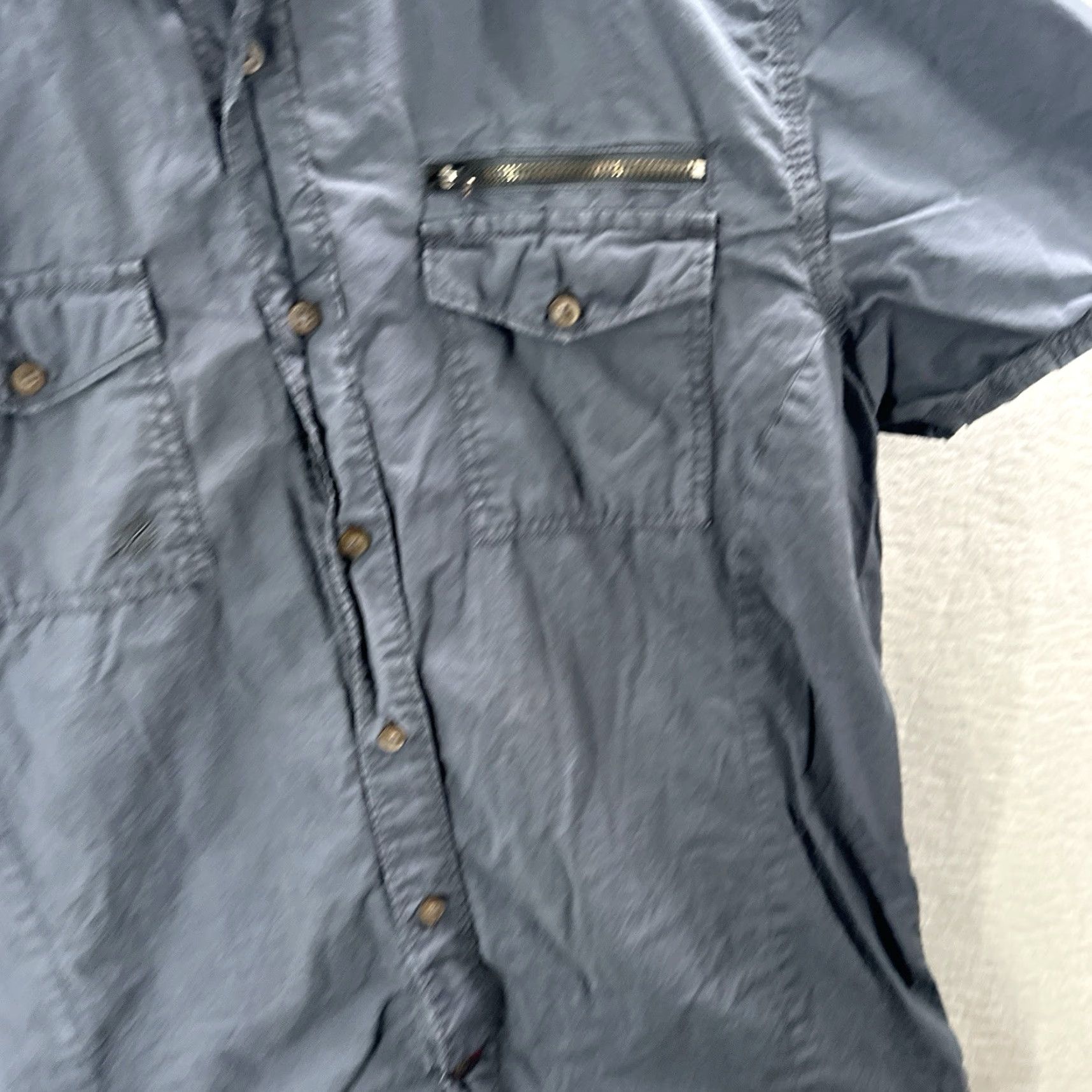 Guess Guess Los Angeles Shirt Mens L Slim Fit Utility Military Blue Button Preppy Y2k Size US L / EU 52-54 / 3 - 5 Thumbnail
