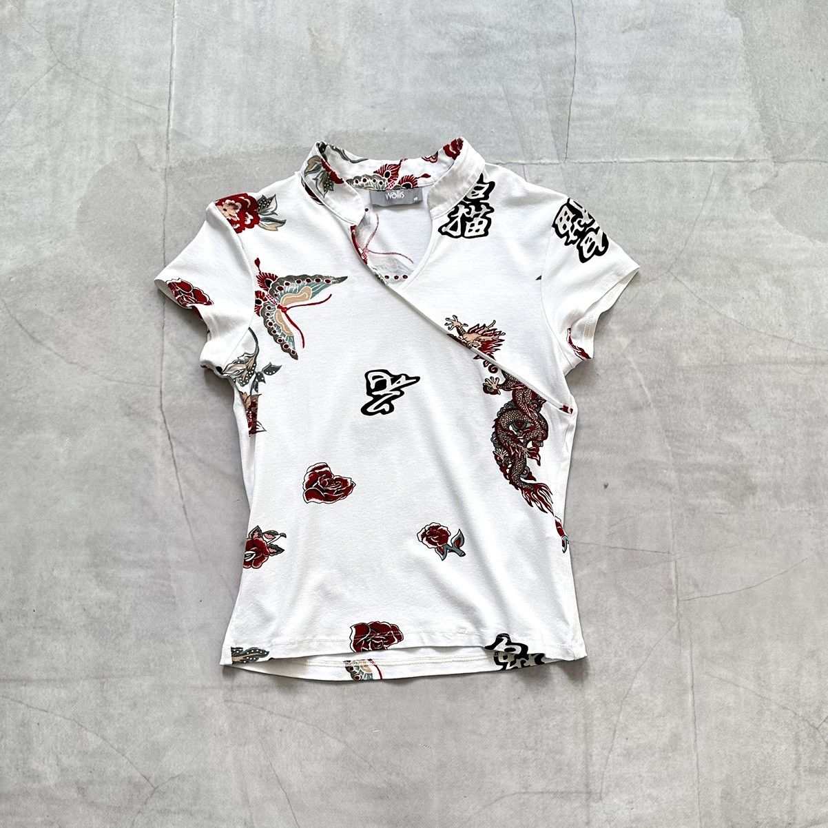 Vintage Hysteric Glamour Top Shirt XS S Small Y2K Graphic
